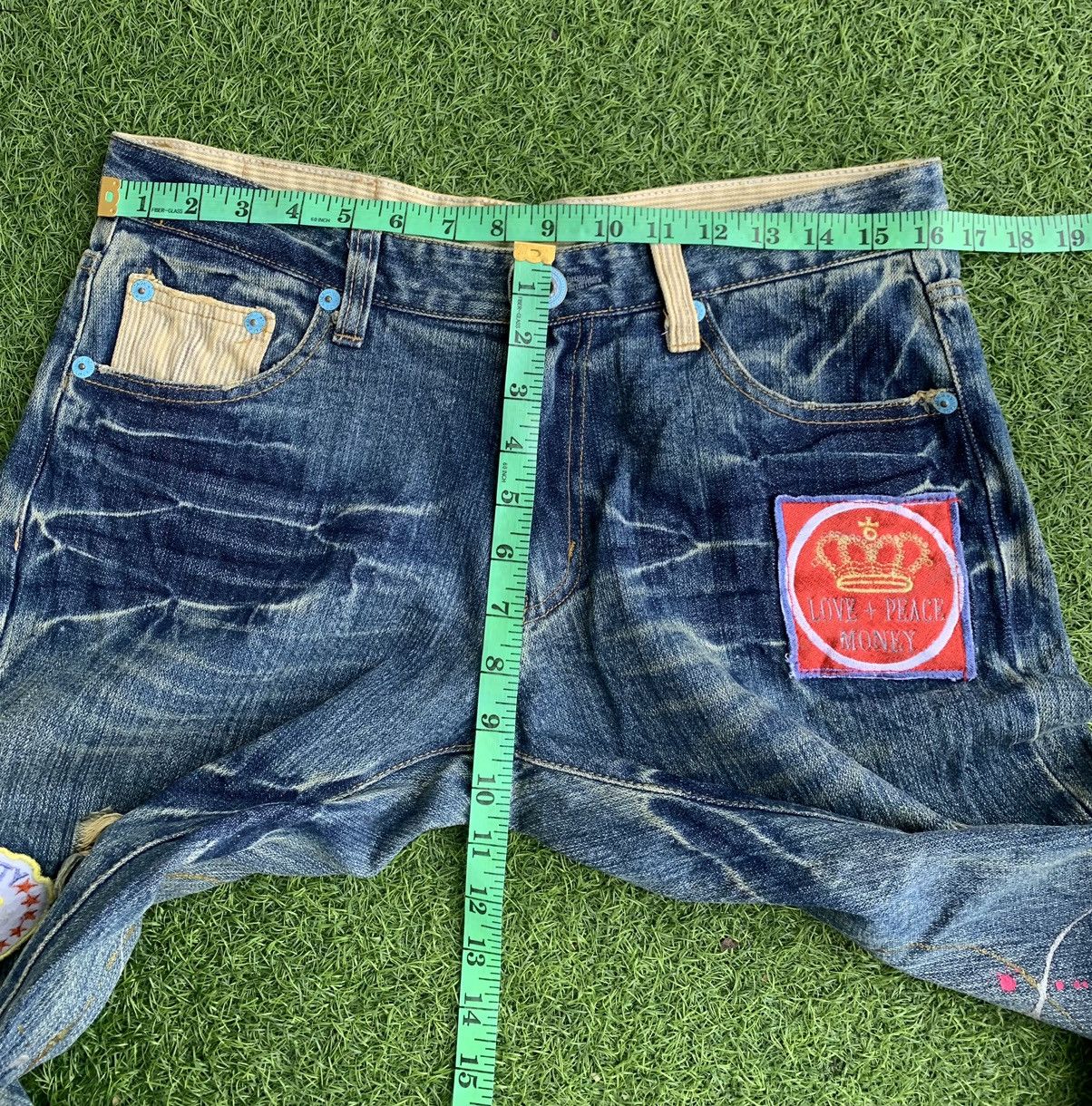 Japanese Brand Japanese Brand Distressed paint splatter jeans Size US 31 - 13 Thumbnail