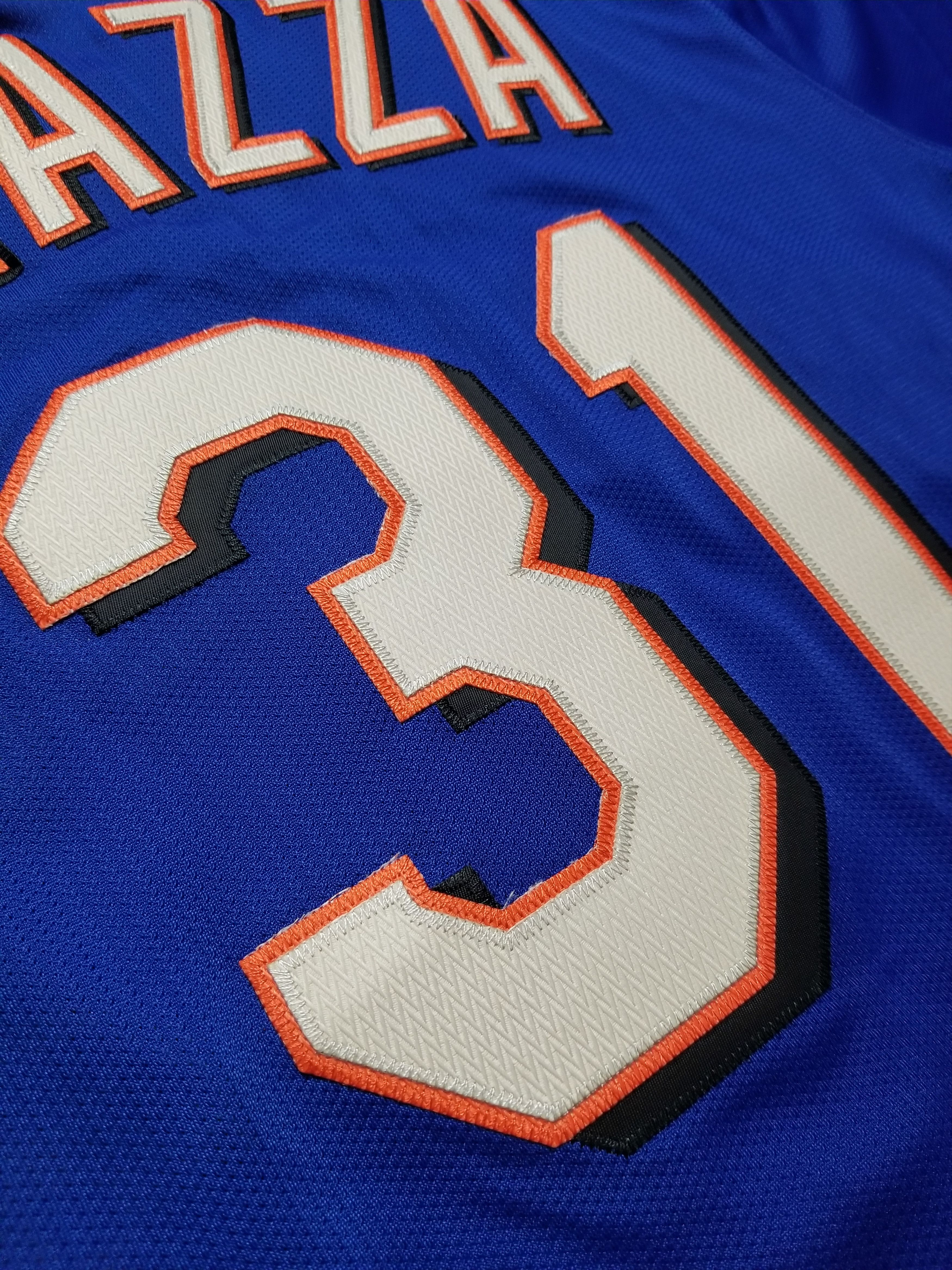 Mitchell & Ness Authentic Mike Piazza New York Mets 1999 Button Jersey Size US M / EU 48-50 / 2 - 13 Thumbnail