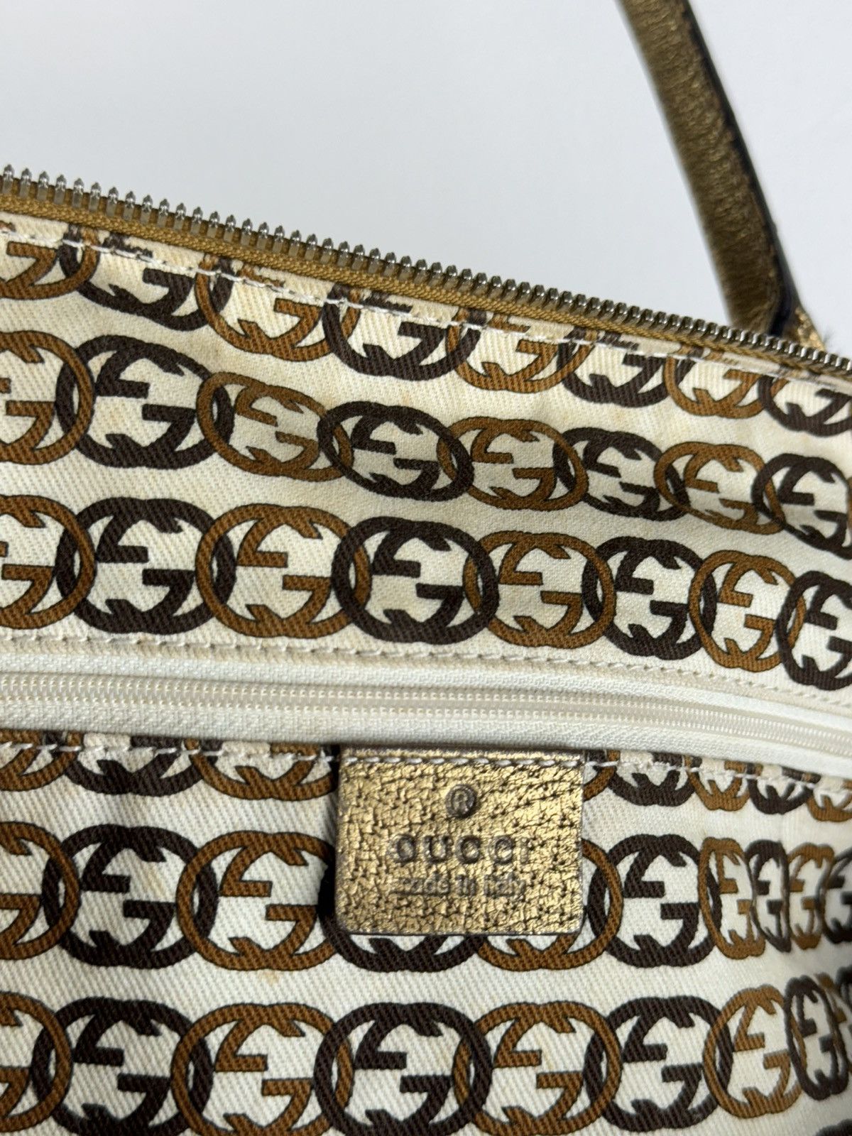 Gucci Handle bag Gucci GG monogram original casual luxury item Size ONE SIZE - 8 Thumbnail
