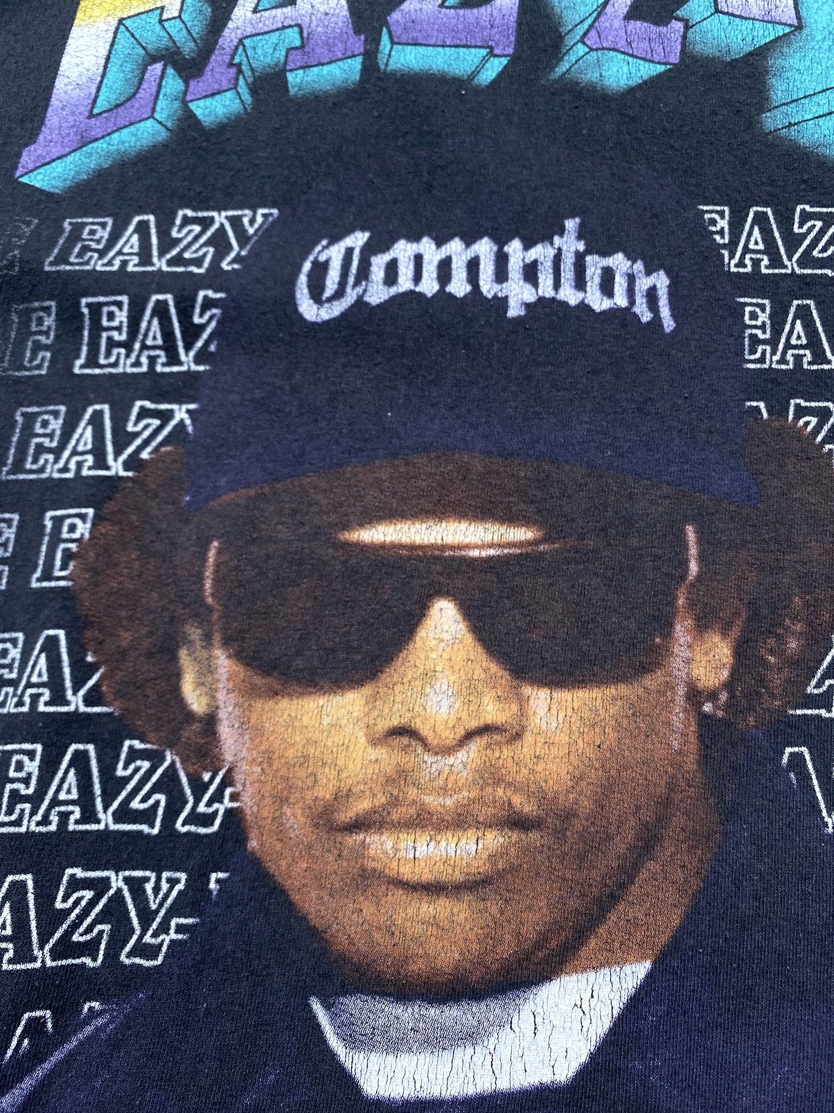 Band Tees Vintage Style Eazy E Rap T Shirt Hip Hop Compton Hype Size US XL / EU 56 / 4 - 5 Thumbnail