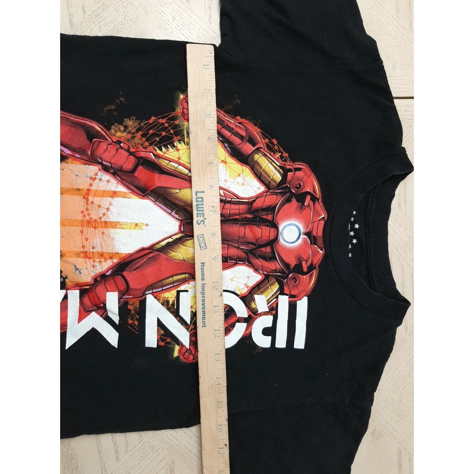 Vintage VINTAGE RARE Marvel Iron Man Islands Of Adventure universal studios T-Shirt Teens S Small Black Boys Size US S / EU 44-46 / 1 - 3 Thumbnail