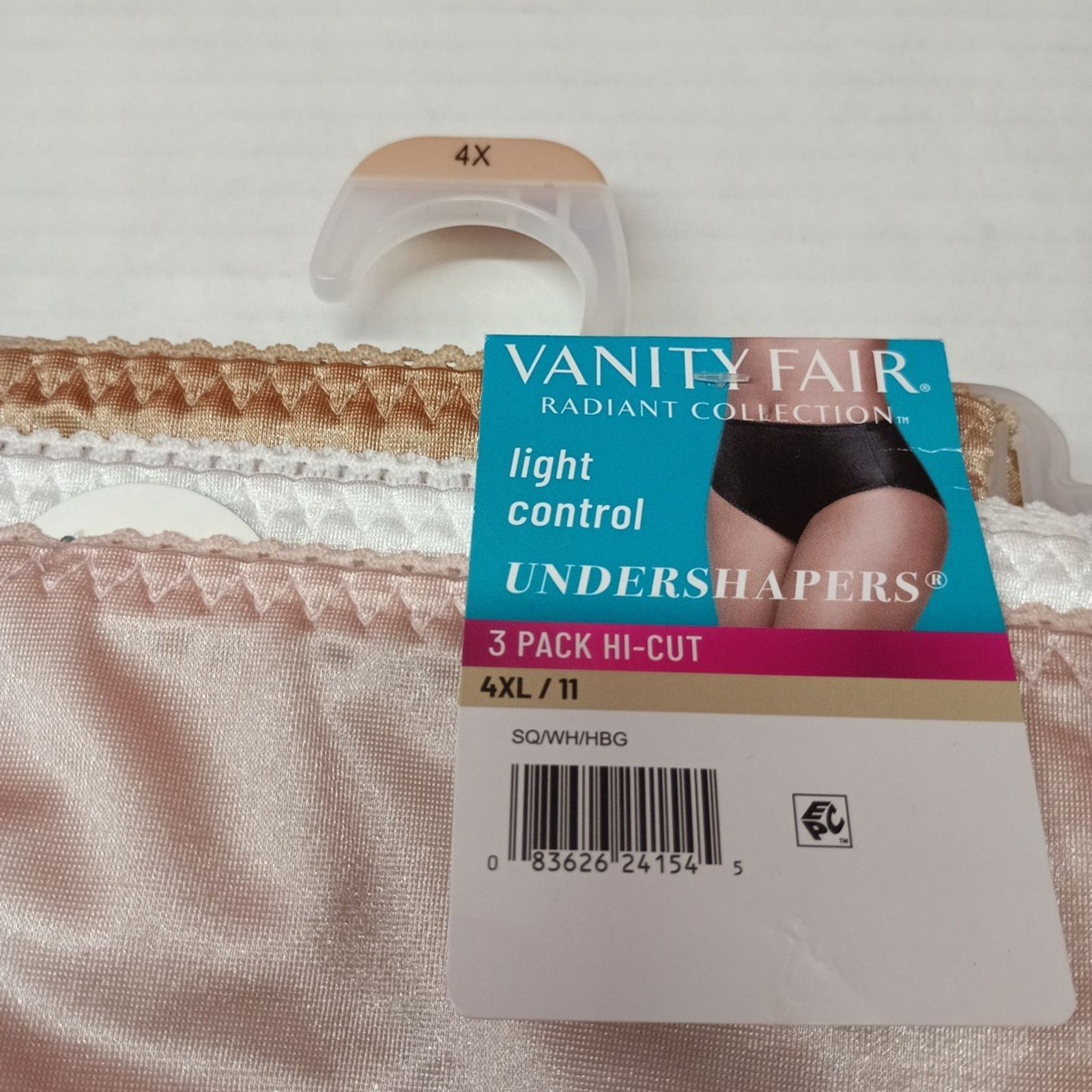 Other VANITY FAIR Women 3-Pair Hi Cut Panties Nylon Size 4XL/11 Size ONE SIZE - 3 Thumbnail