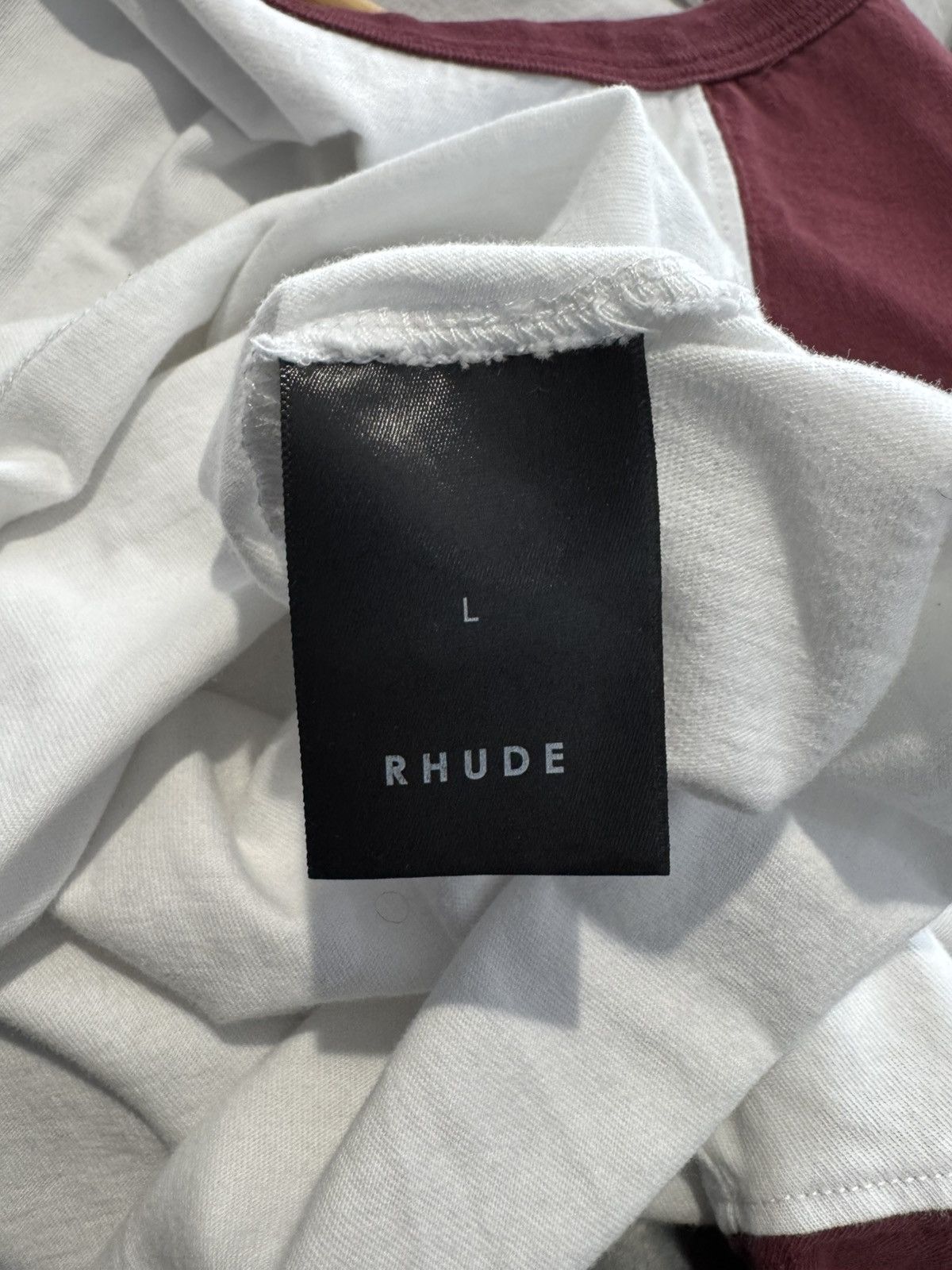 Rhude Rhude Raglan Tee Size US L / EU 52-54 / 3 - 6 Thumbnail