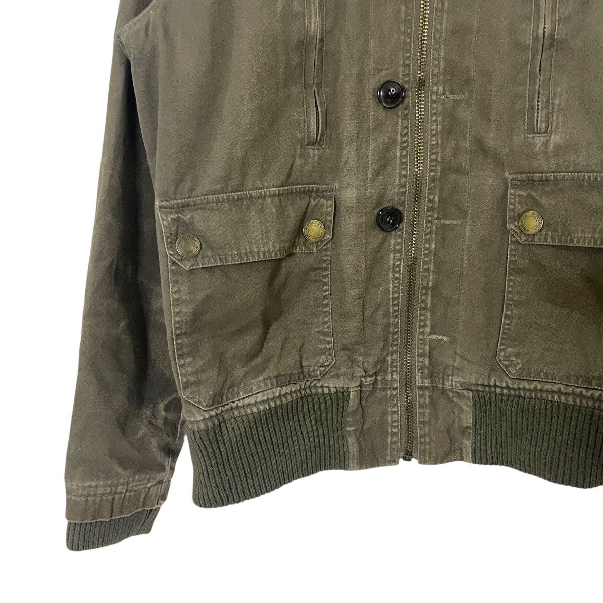 Woolrich Woolen Mills Vintage Woolrich Tactical Zipper Ups Jacket Size US M / EU 48-50 / 2 - 3 Thumbnail