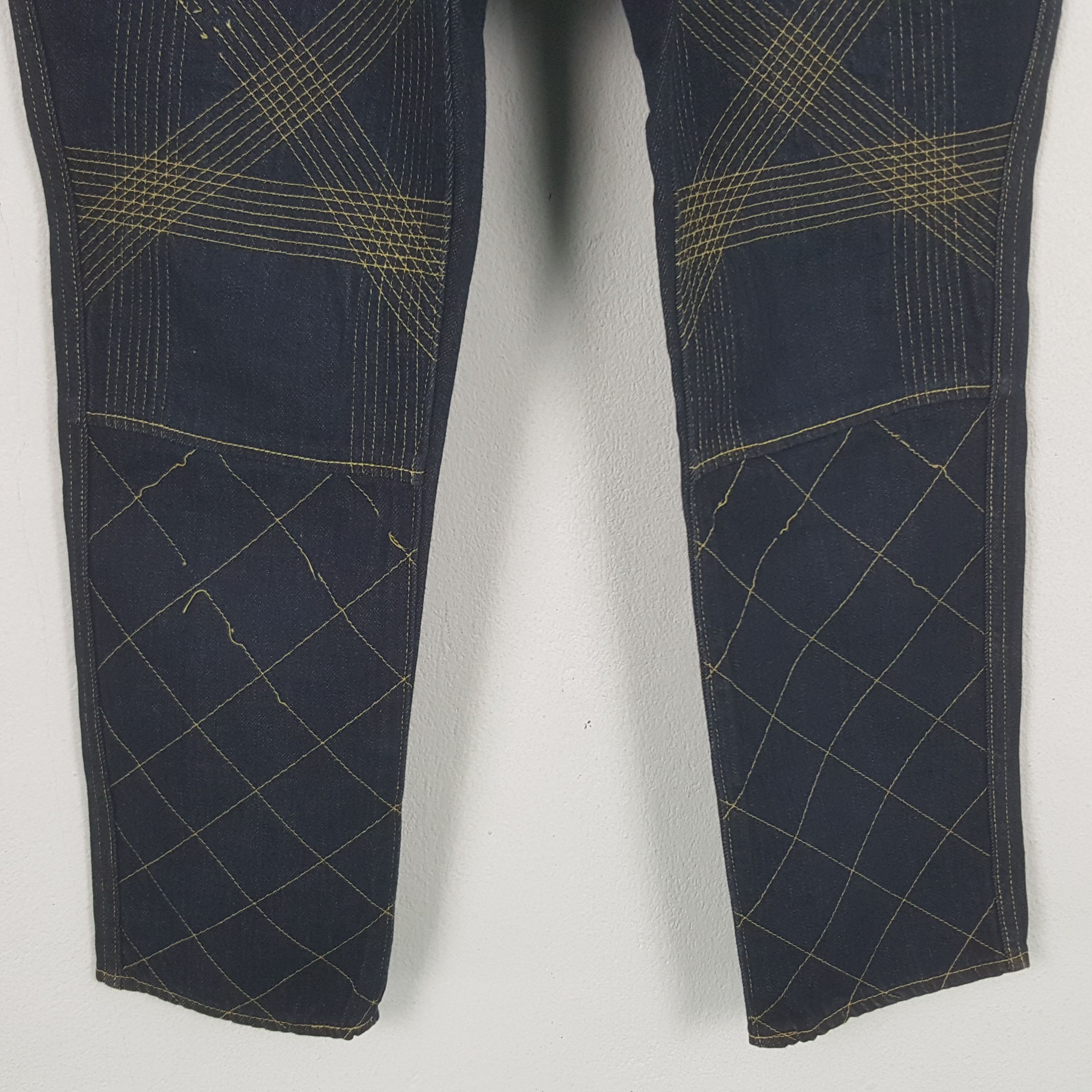 Kapital Vintage Kapital Sashiko Japanese Rare Denim Jeans C297N20 Size US 32 / EU 48 - 3 Thumbnail