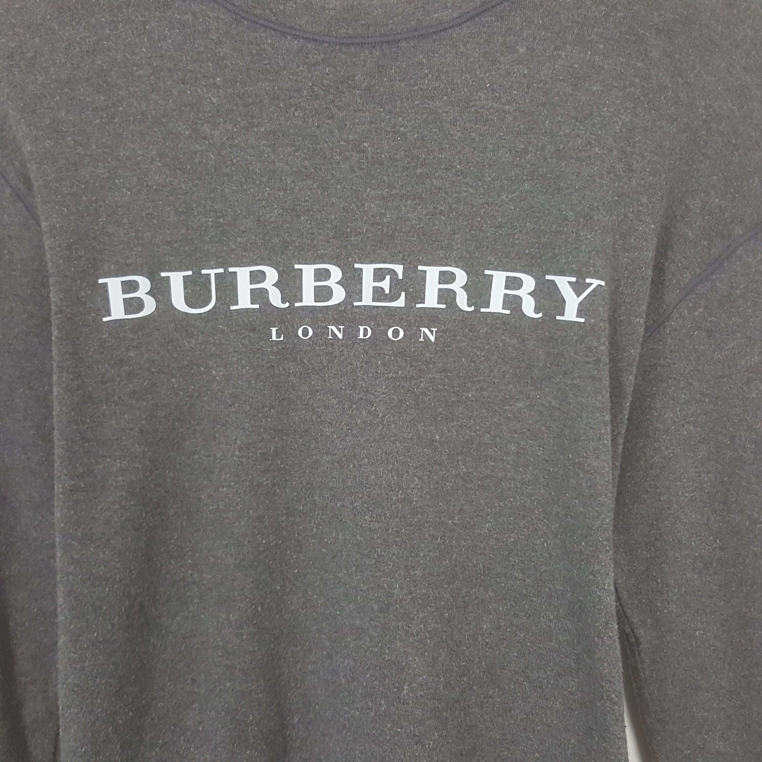 Burberry × Vintage Vintage Burberry London Custom Spell Out Logo Tshirt Size US S / EU 44-46 / 1 - 2 Thumbnail