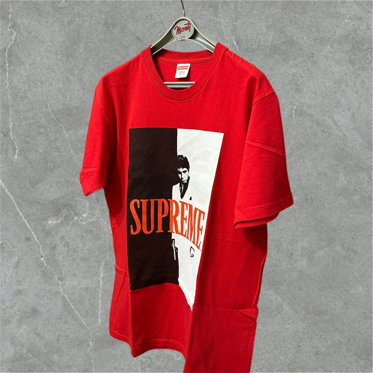 Supreme Supreme Scarface Split Tee Red Size US L / EU 52-54 / 3 - 5 Thumbnail