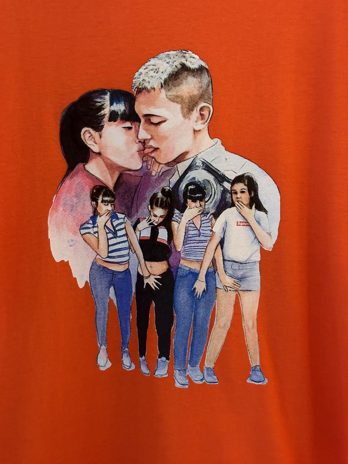 Supreme Supreme Kiss Tee Size US L / EU 52-54 / 3 - 2 Thumbnail
