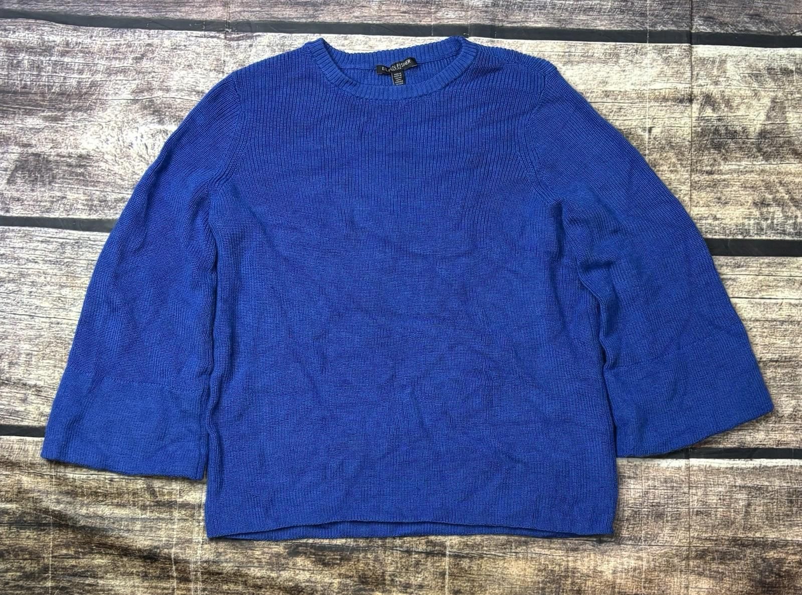 Eileen Fisher Eileen Fisher Sweater Womens S Italian Merino Wool Flared Size S / US 4 / IT 40 - 1 Thumbnail