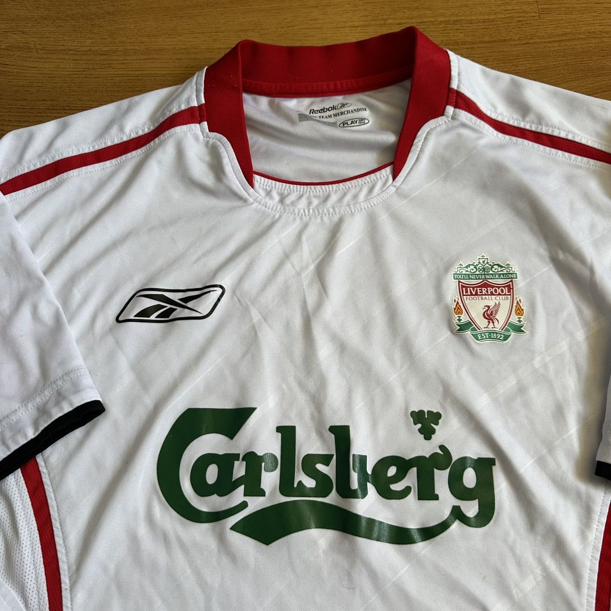 Reebok Liverpool 2005 - 2006 away football shirt jersey Reebok Size US XL / EU 56 / 4 - 2 Thumbnail