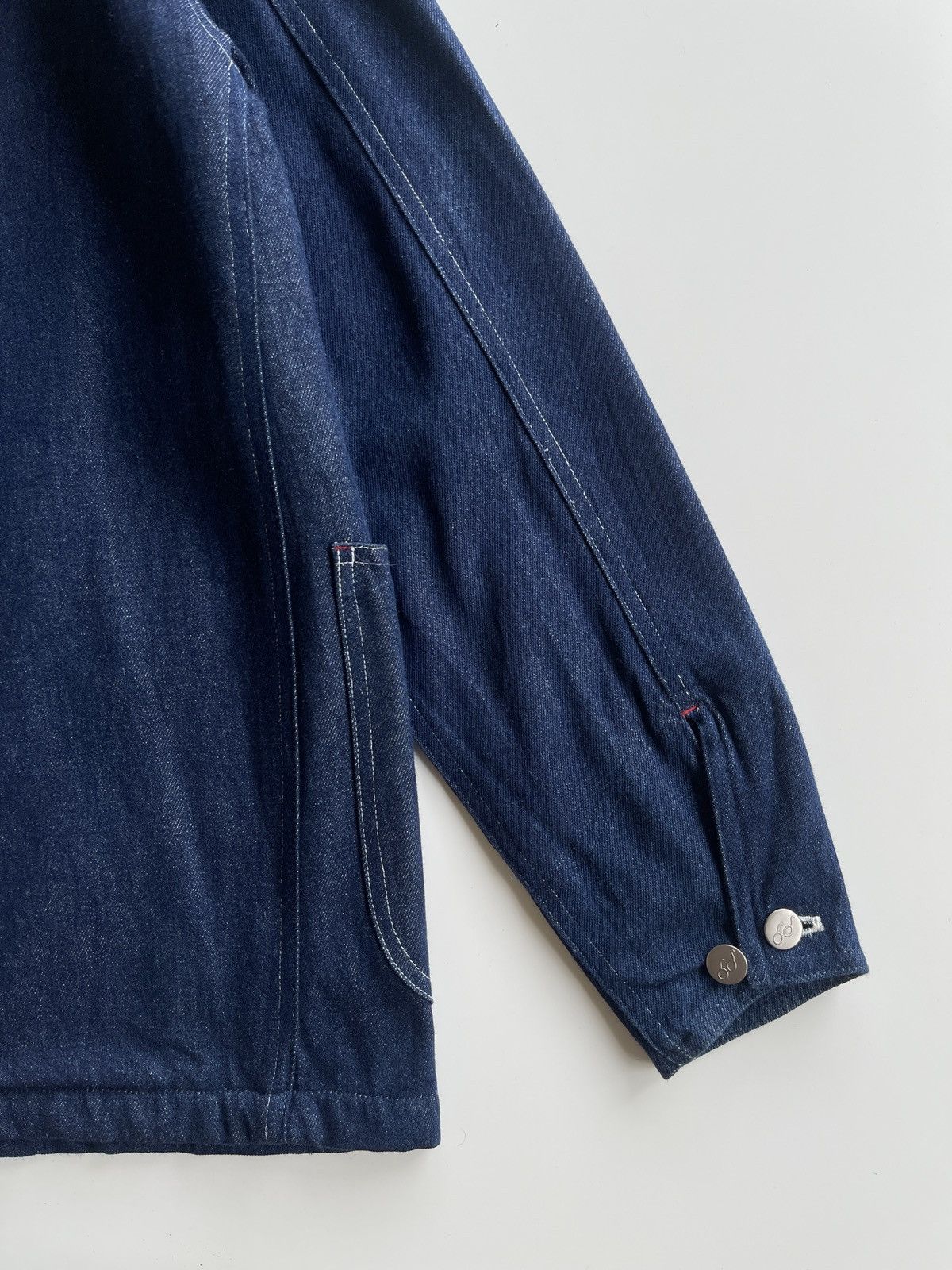 Japanese Brand Kamikaze Indigo Blue Worker Chore Jacket Size US M / EU 48-50 / 2 - 7 Thumbnail