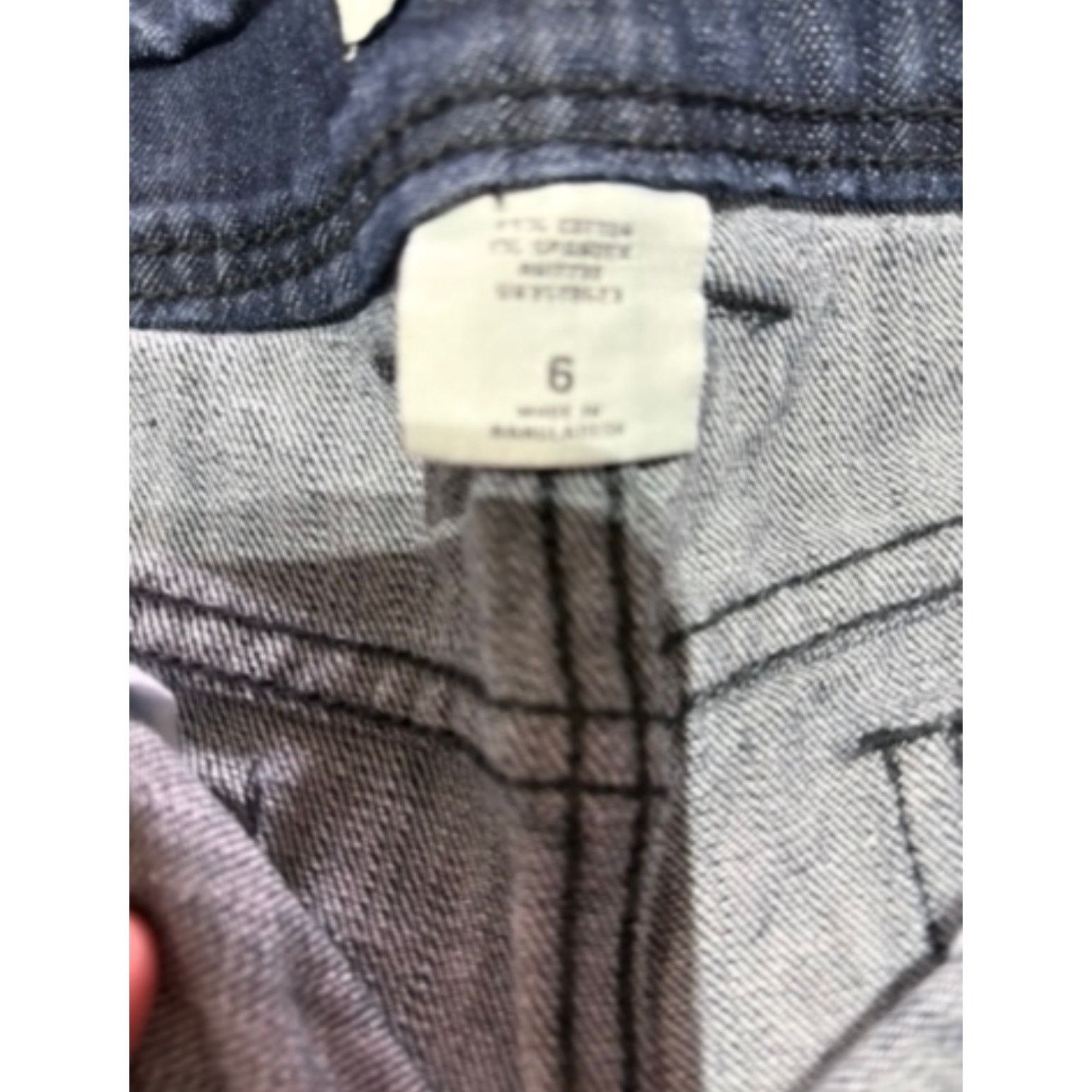 Merona Merona Women’s Denim Shorts Size 6 Blue Cuffed Hem Casual Size 28" / US 6 / IT 42 - 5 Thumbnail