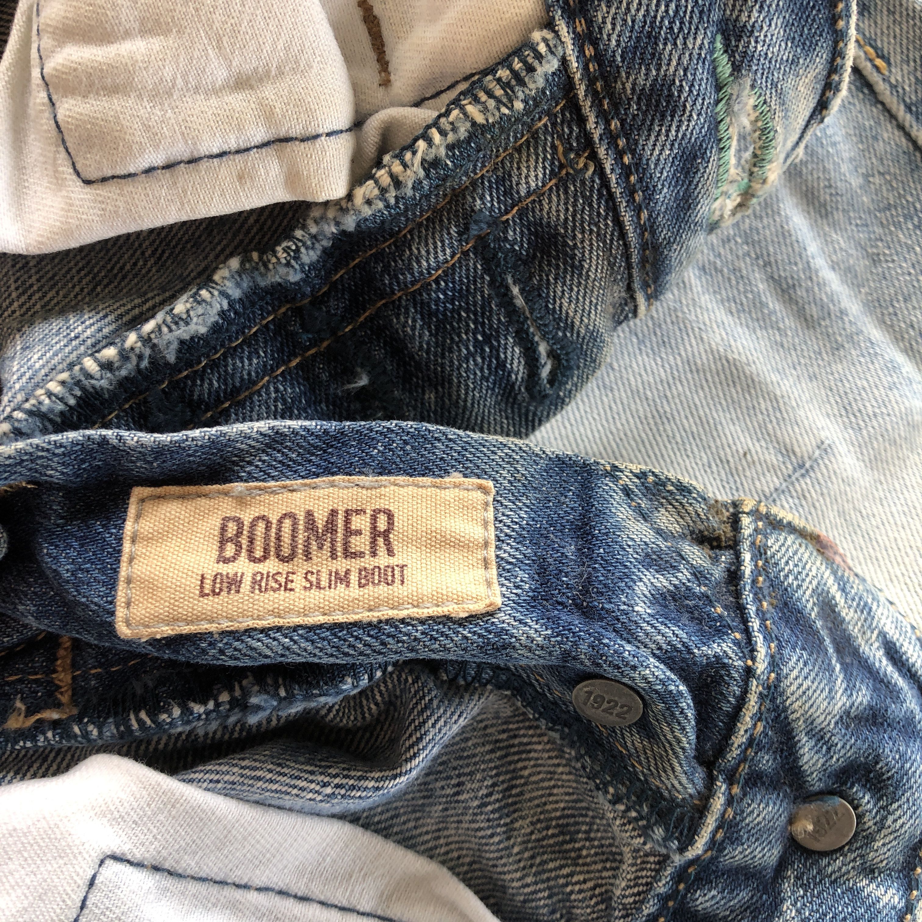 Japanese Brand × Jean Vintage Japanese Wide Leg Jeans Flare Boot Cut Baggy Denim Size 28" / US 6 / IT 42 - 12 Thumbnail