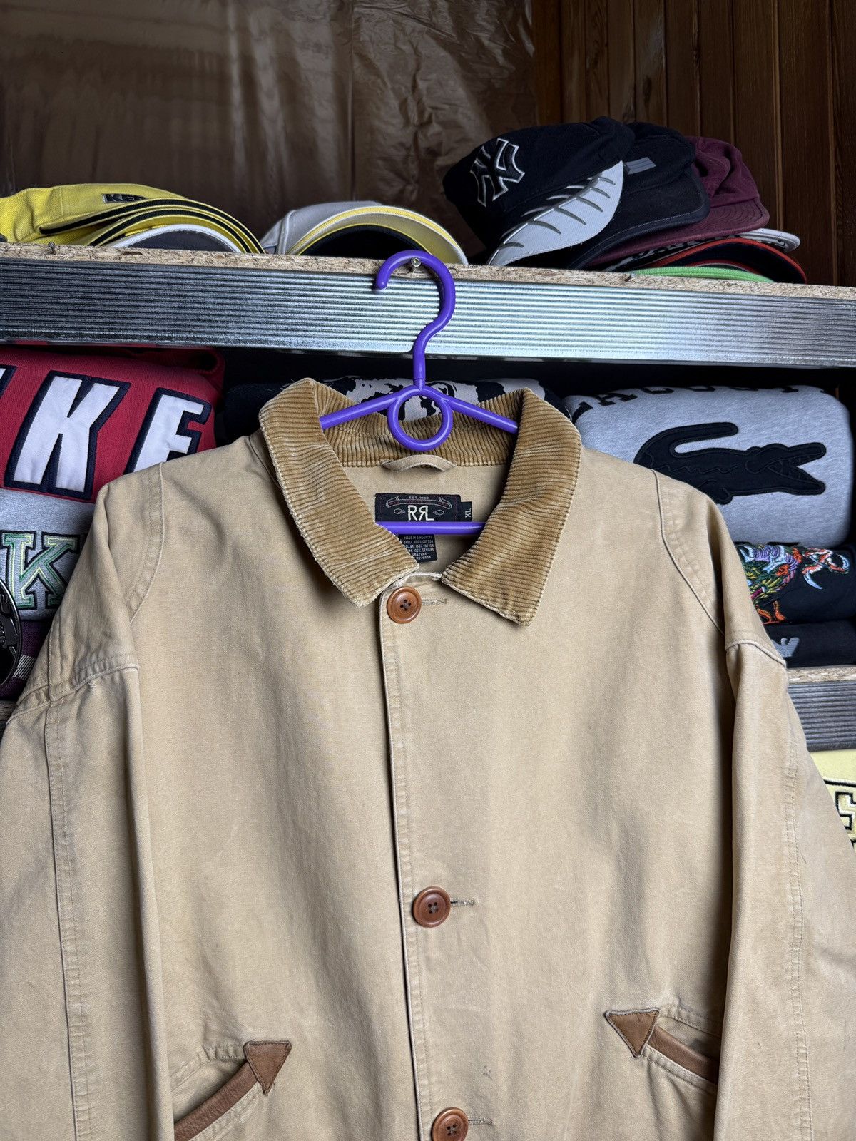 Ralph Lauren Vintage 1990s RRL Double RL Work Jacket Size US XL / EU 56 / 4 - 5 Thumbnail