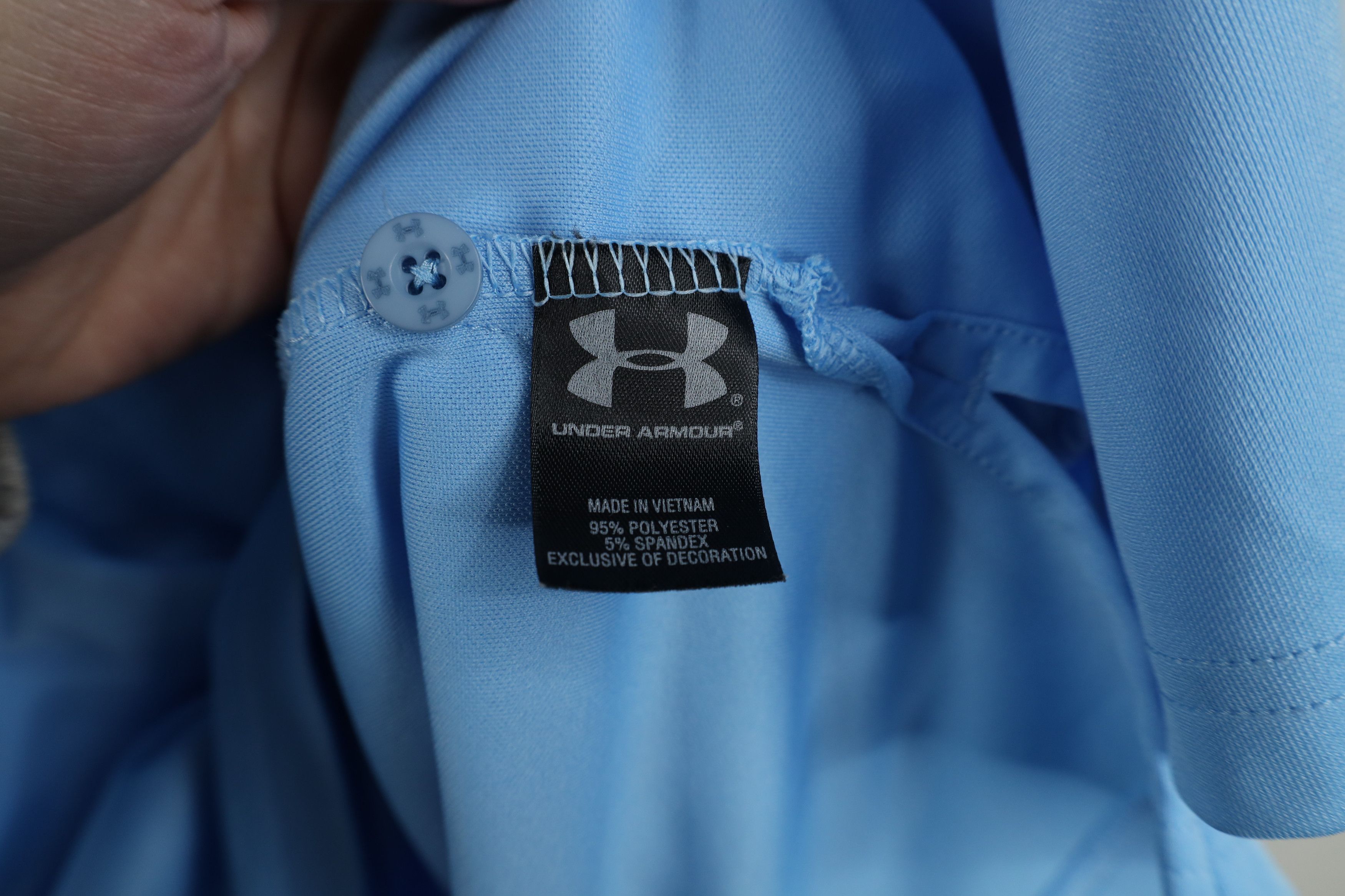 Under Armour Under Armour Caves Valley Golf Club Collared Polo Shirt Blue Size US XL / EU 56 / 4 - 10 Thumbnail