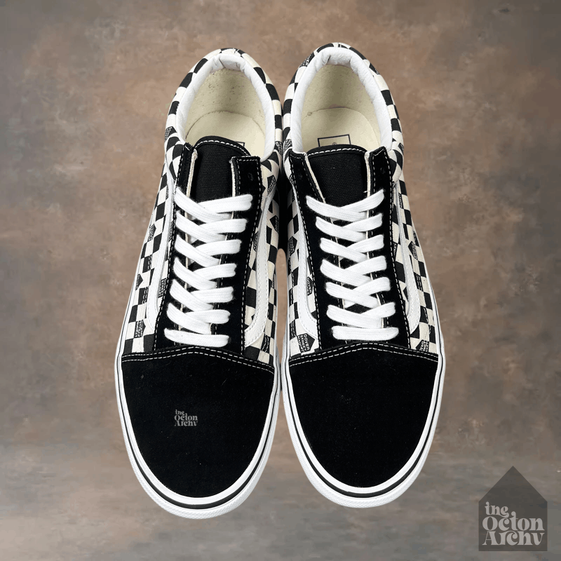 Vans Dover Street market x Vans Old Skool DSM Check VN0004OJJ7L Size US 12 / EU 45 - 6 Thumbnail
