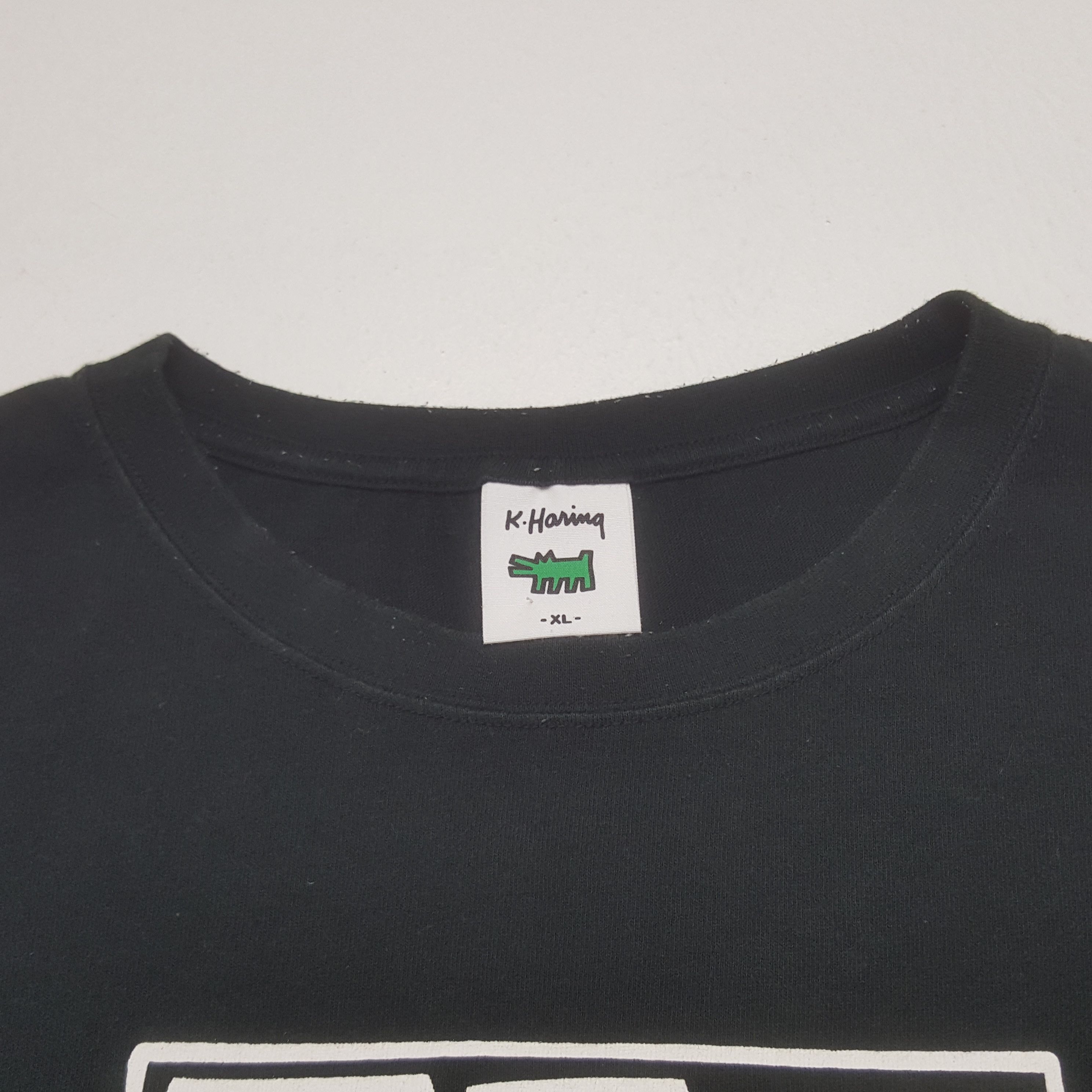 Keith Haring Vintage Keith Haring SOS x Uniqlo Tshirt Size US XL / EU 56 / 4 - 5 Thumbnail