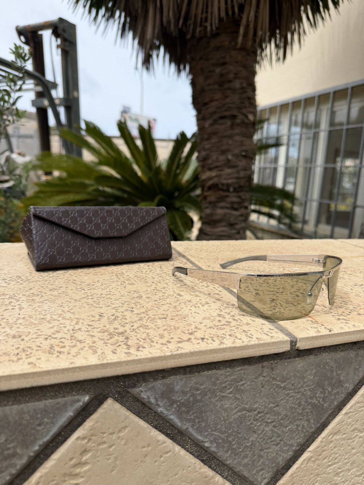 Gucci Gucci Sunglasses GG 1725/S Silver Size ONE SIZE - 1 Thumbnail