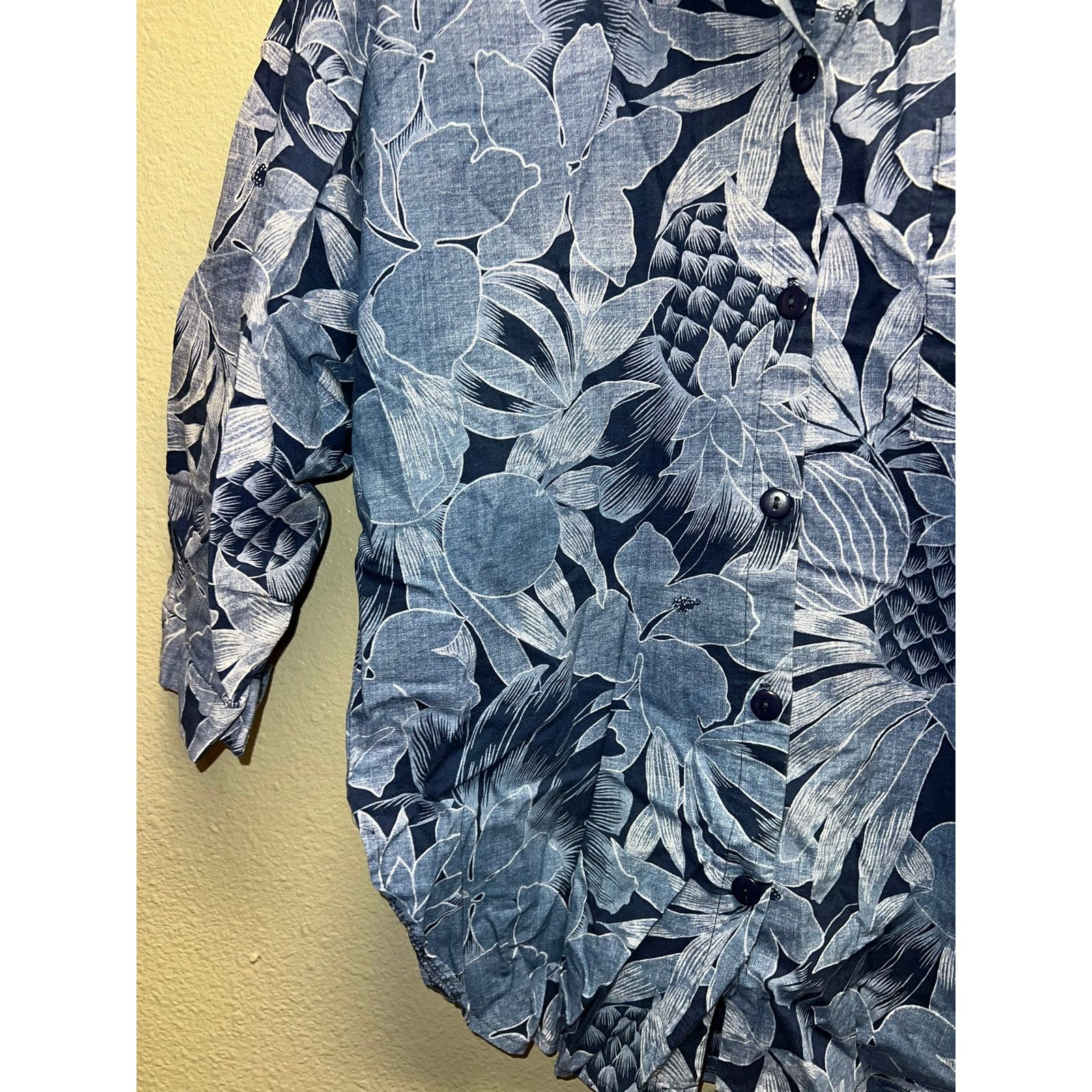 Vintage Vintage Eber Button Up Shirt San Francisco Blue USA Medium Size US M / EU 48-50 / 2 - 4 Thumbnail