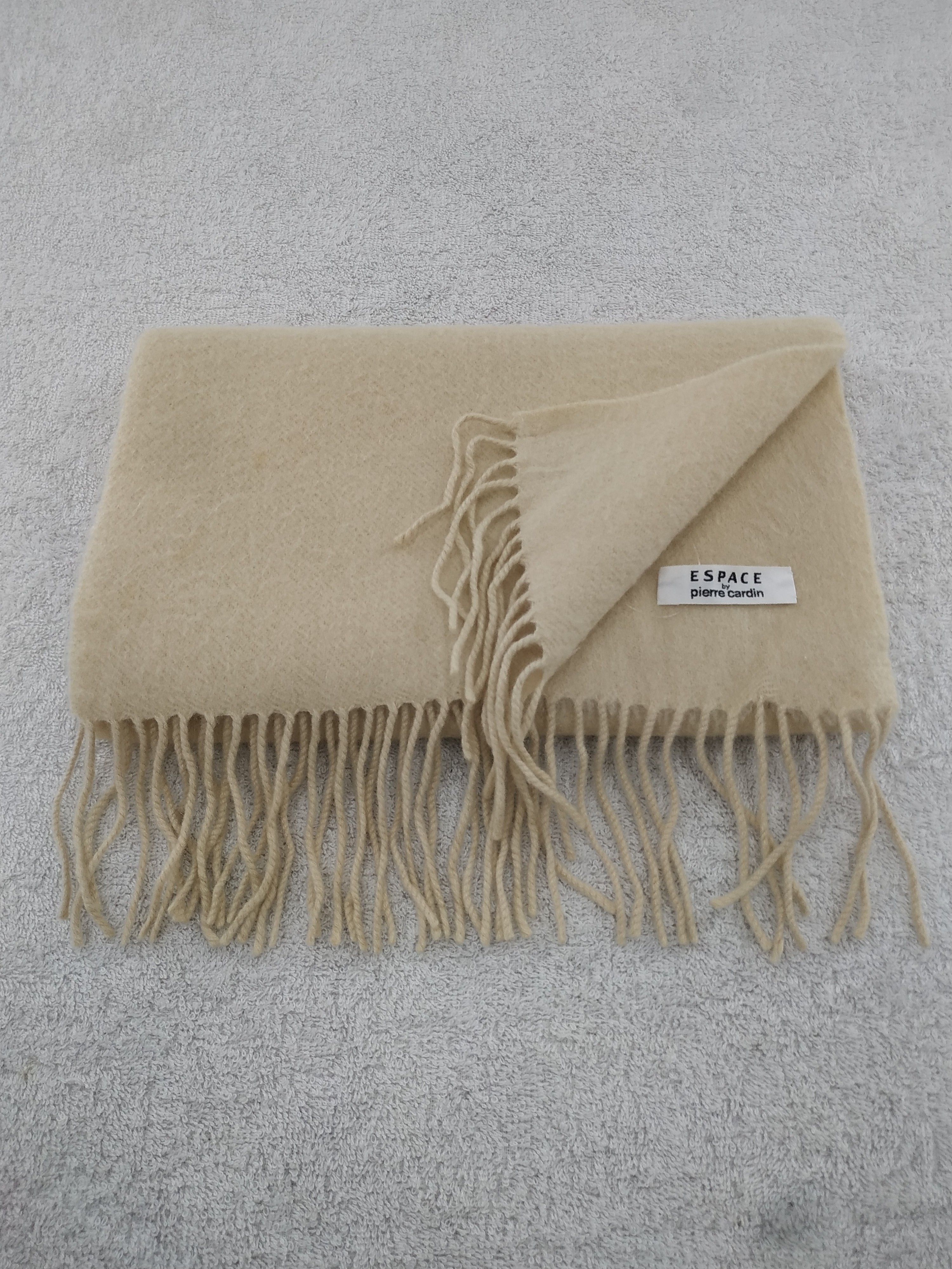 Pierre Cardin Vintage Pierre Cardin Wool Scarf/Muffler/Neckwear MF135 Size ONE SIZE - 3 Thumbnail