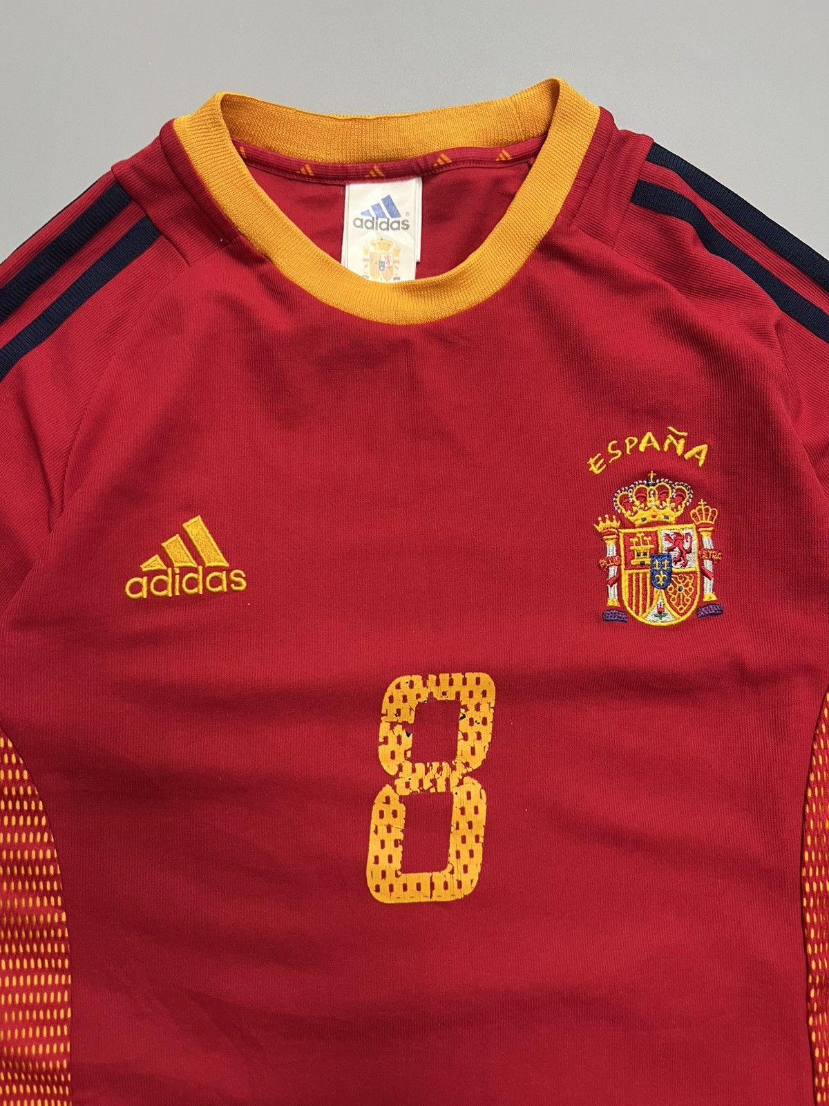 Adidas Vintage Spain Home Jersey 2002-2004 Size US M / EU 48-50 / 2 - 2 Thumbnail