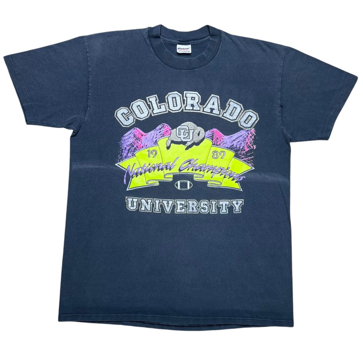 1989 NCAA Colorado Buffaloes National Champions Graphic Tee