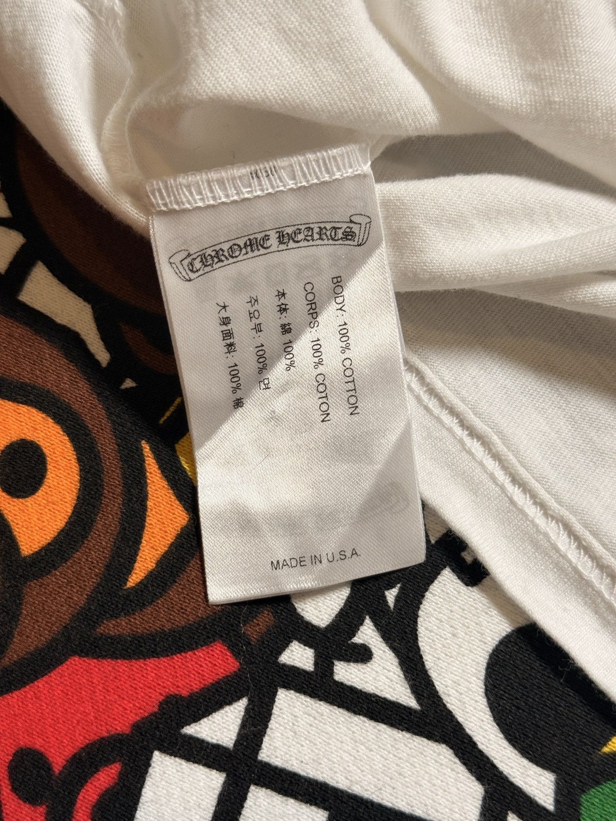 Chrome Hearts Chrome Hearts Boys Multi Cemetery Logo Tee Size US XS / EU 42 / 0 - 8 Thumbnail