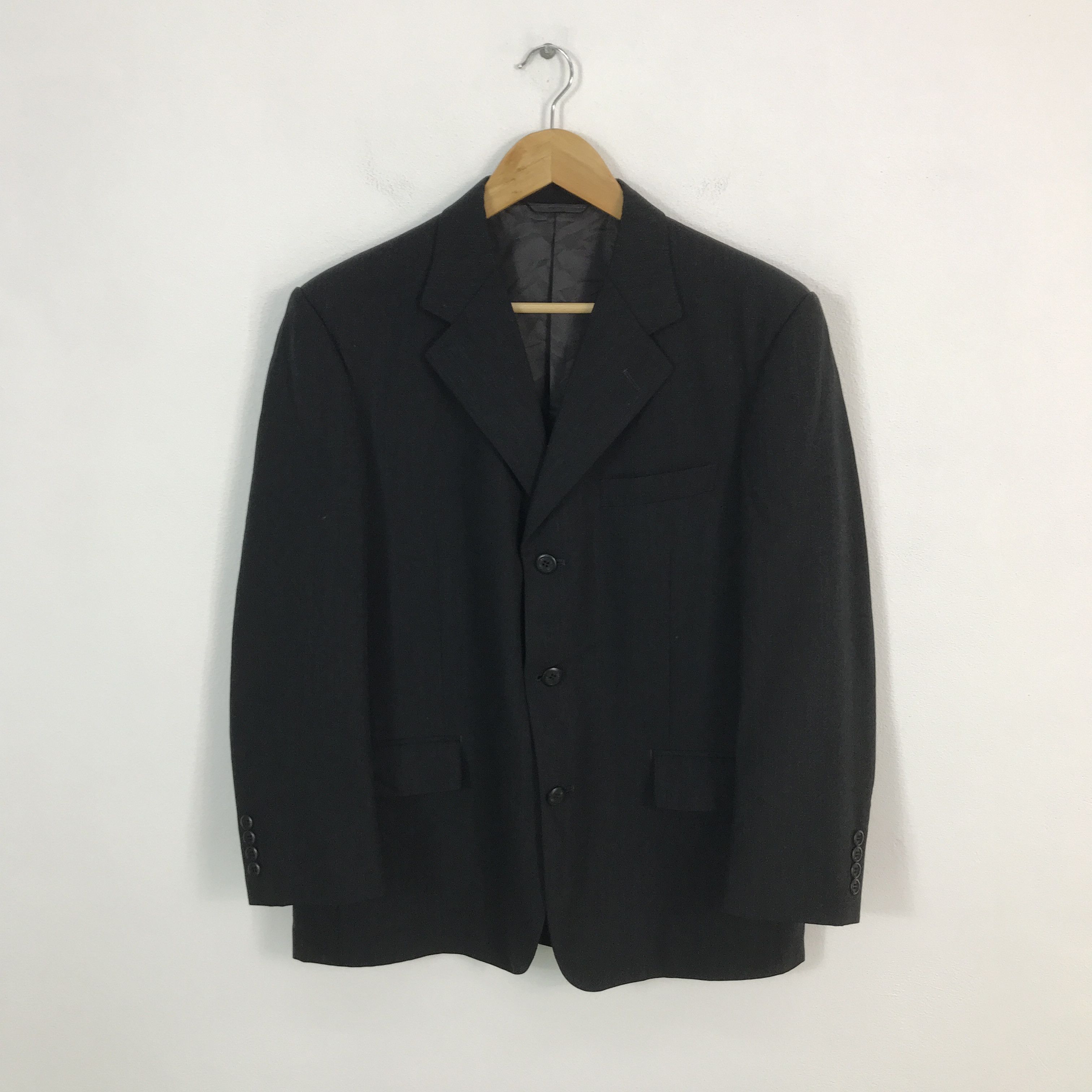 Japanese Brand × Moschino moschino Black Blazer coat jacket Size US L / EU 52-54 / 3 - 1 Thumbnail