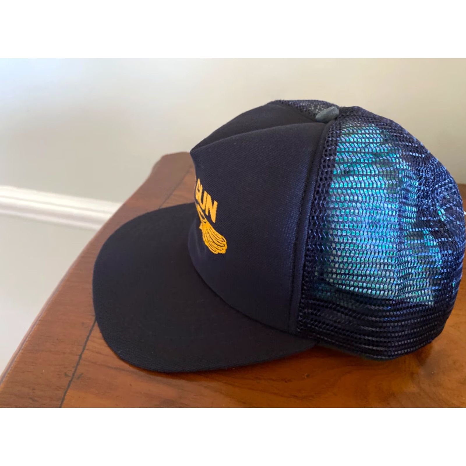 New Era VINTAGE New Era Snapback Hat Cap M/Large Men Adjustable USA Top Gun Black Pro Model Blue Cap Size US M / EU 48-50 / 2 - 2 Thumbnail