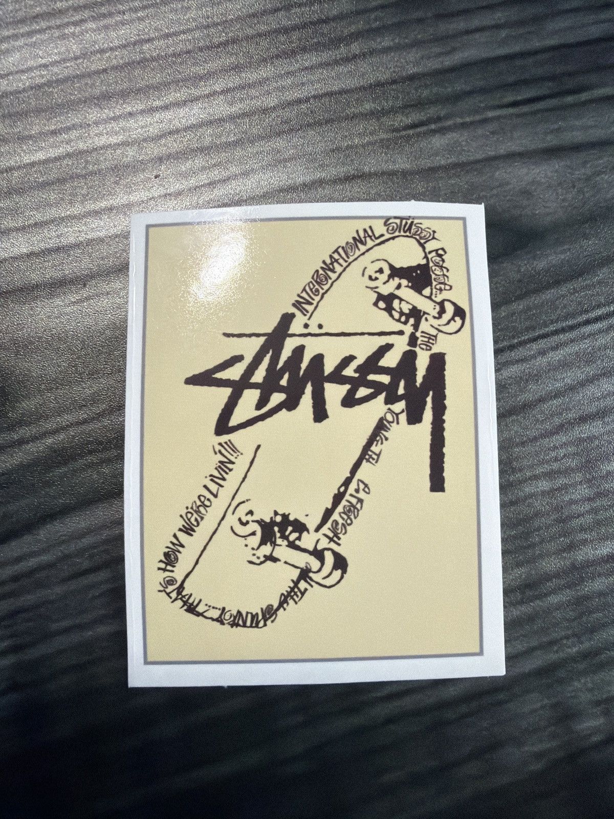 Stussy Stüssy International Sticker Size ONE SIZE - 1 Thumbnail