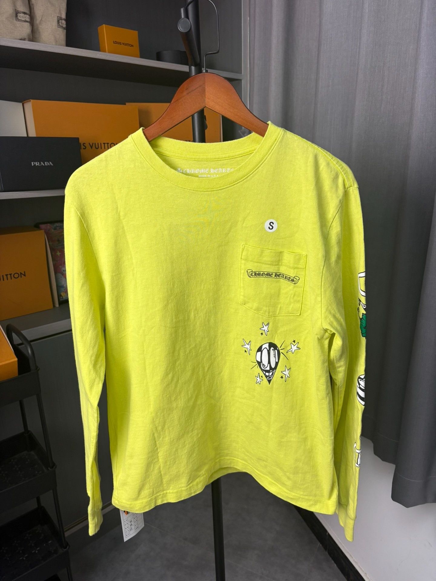 Chrome Hearts Chrome Hearts Collab Green T-Shirt S Men Size US S / EU 44-46 / 1 - 1 Thumbnail