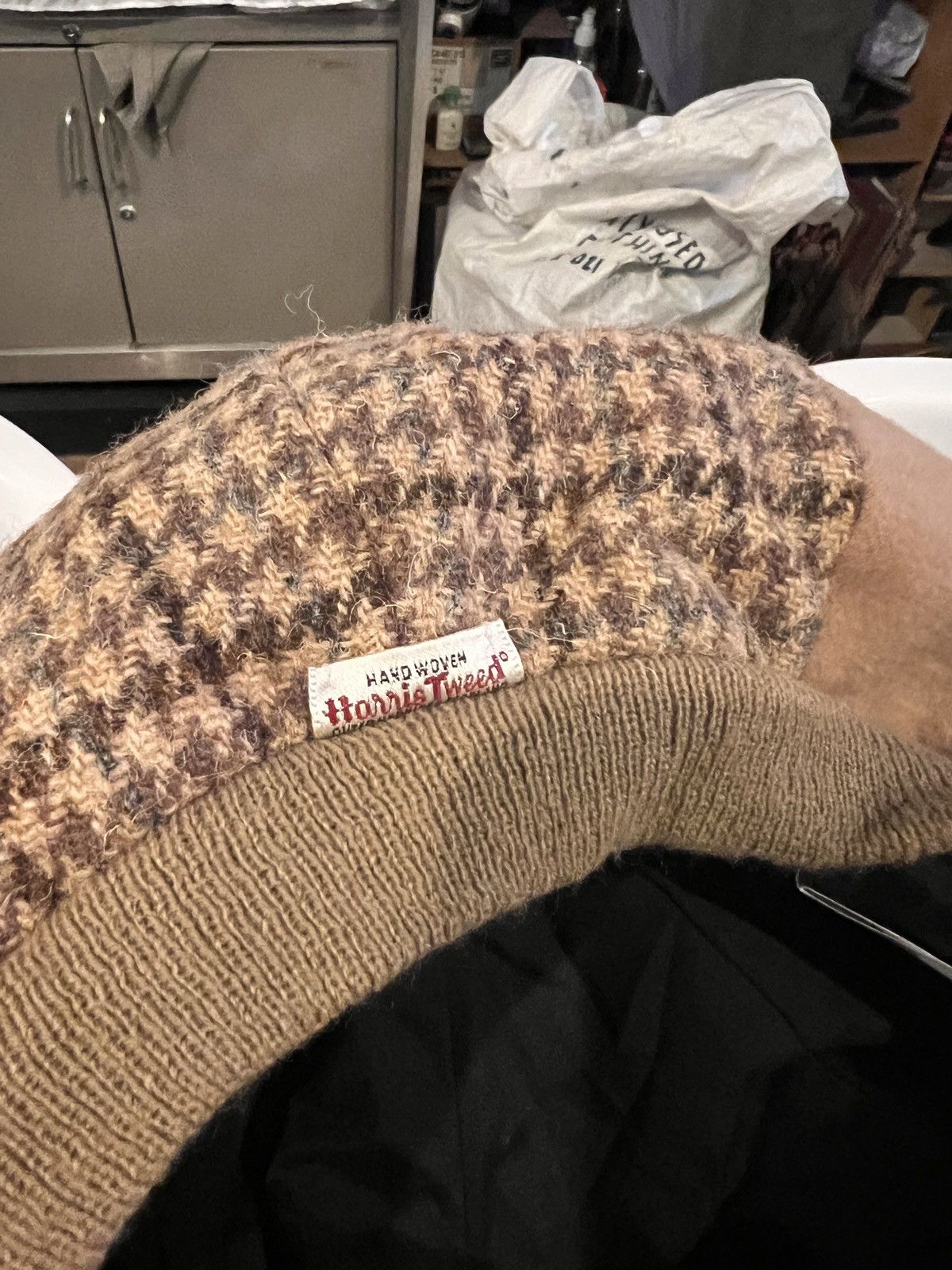 Designer × Harris Tweed × Vintage Harris Tweed Berets Hat Size ONE SIZE - 4 Thumbnail