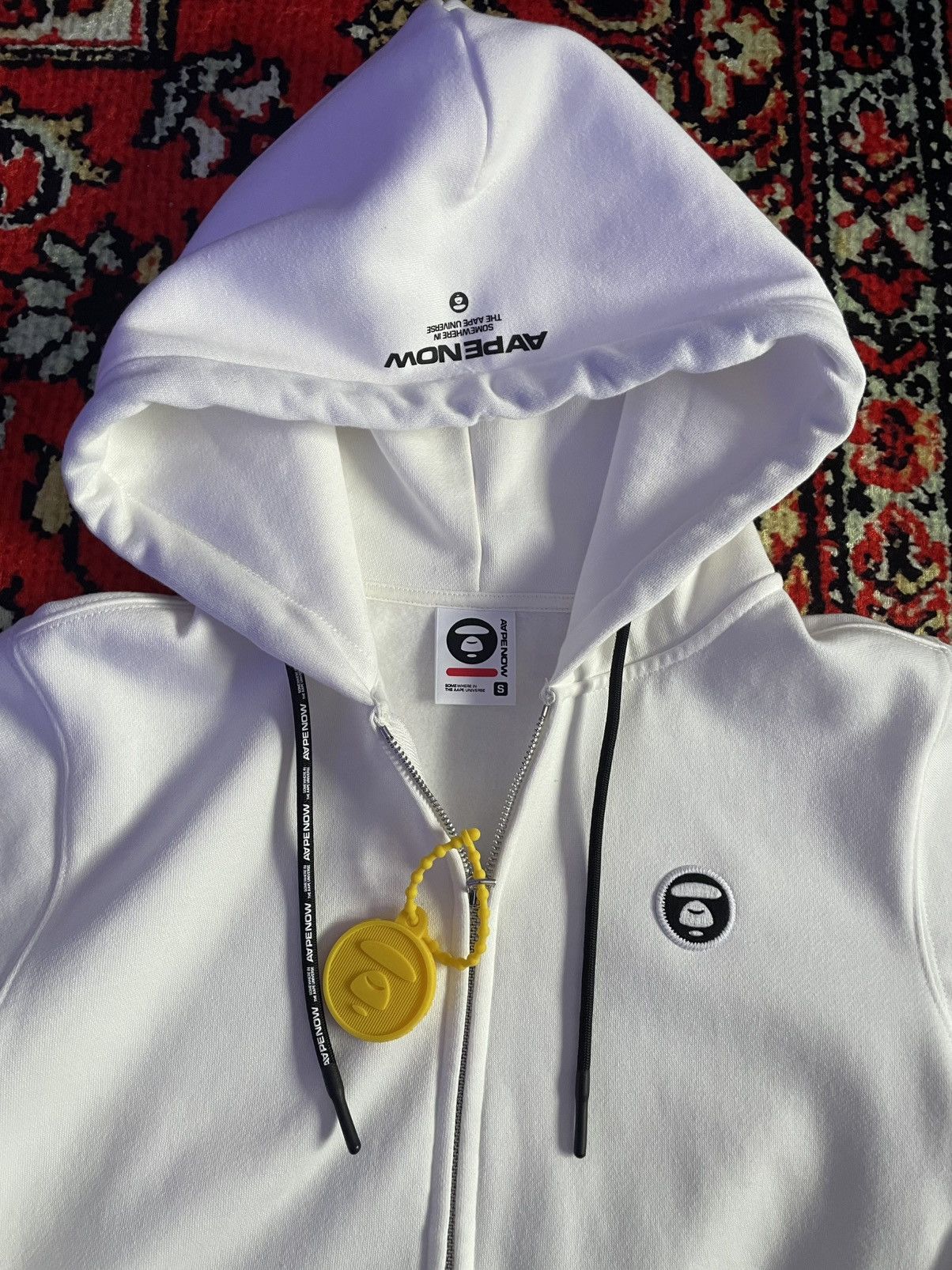 Aape AAPE By A Bathing Ape Full Zip Hoodie Size US S / EU 44-46 / 1 - 2 Thumbnail