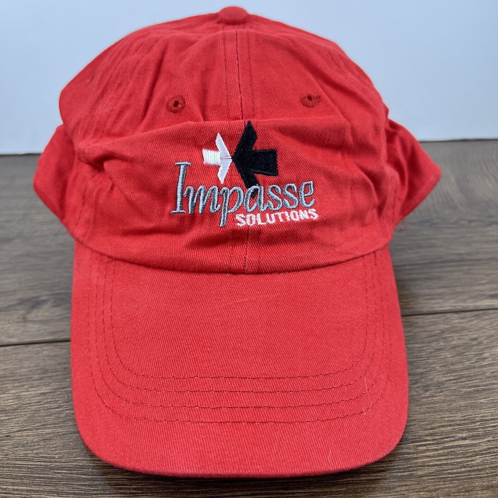Other Impasse Solutions Hat Red Hat Adjustable Adult Size Hat Red Size ONE SIZE - 1 Thumbnail