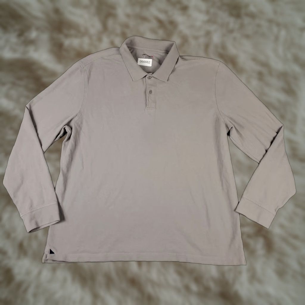 UNTUCKit UNTUCKit Polo Shirt Mens 2XL Gray Casual Long Sleeve Polo Adult Shirt Mens 2XL Gray Size US XXL / EU 58 / 5 - 1 Thumbnail