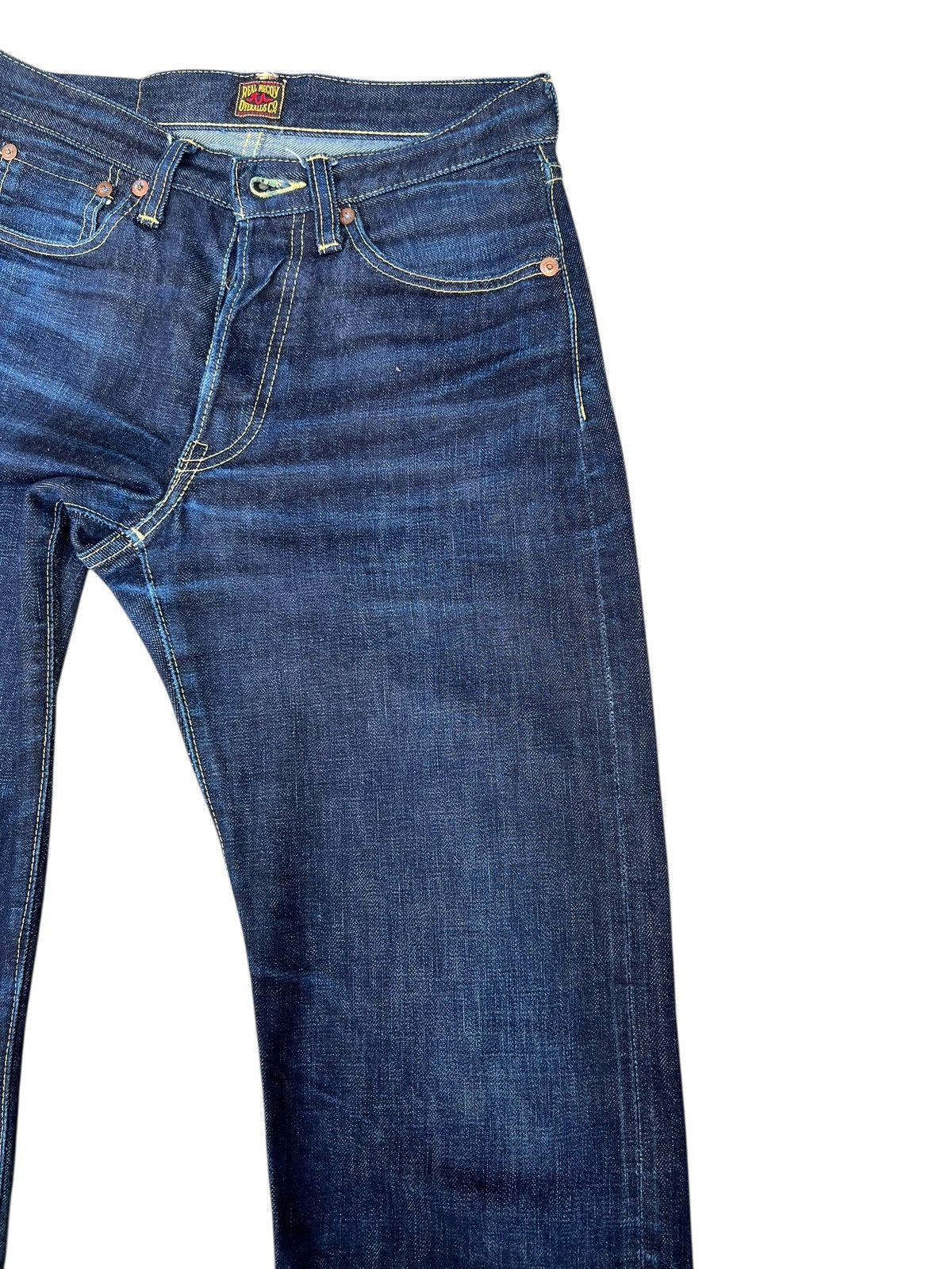 The Real McCoy's Vintage The Real McCoy Fade Blue Denim Selvedge Jeans Size US 30 / EU 46 - 10 Thumbnail