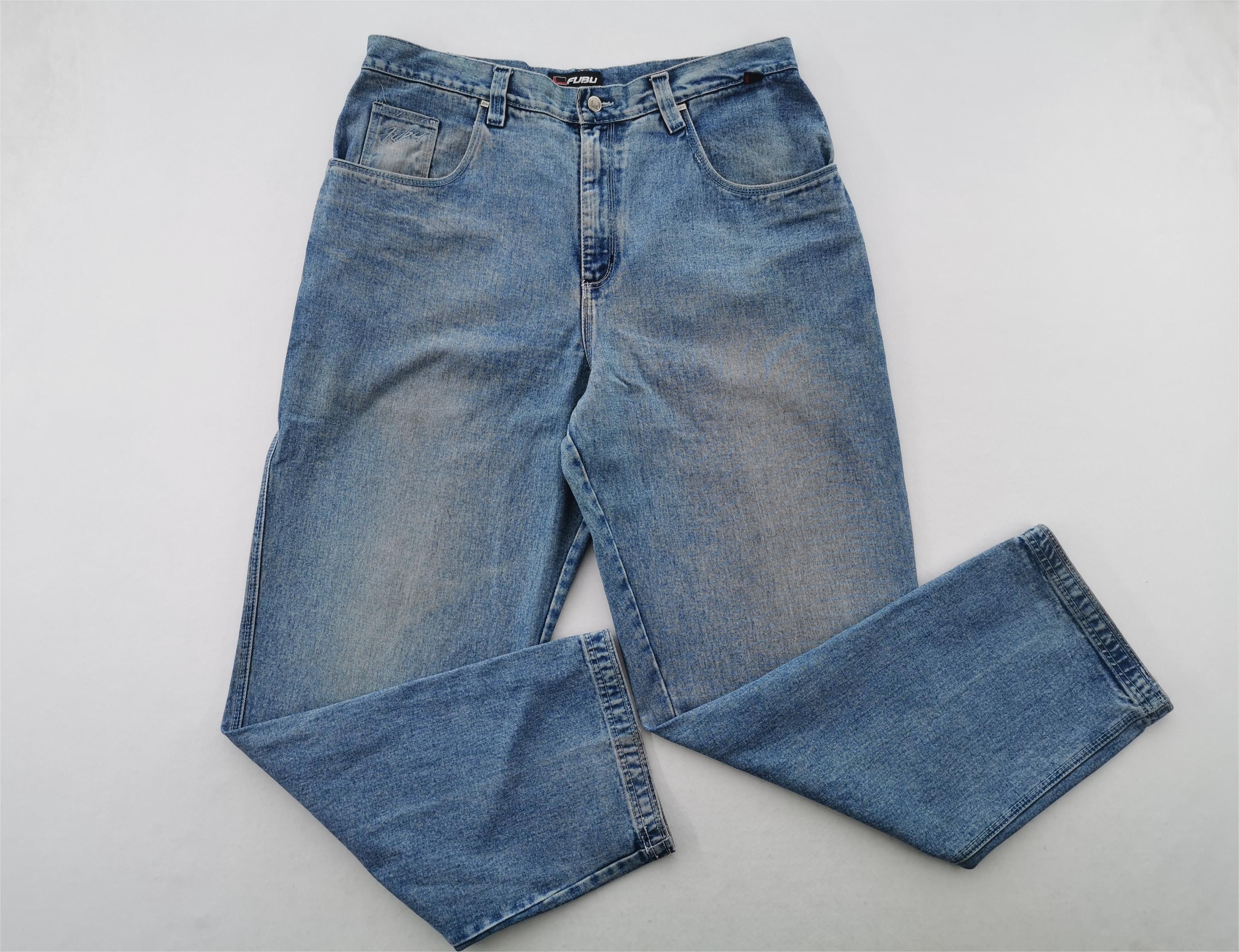 Fubu Vintage 90's Fubu Denim Jeans Big Size 40/40x34 Size US 40 / EU 56 - 4 Thumbnail