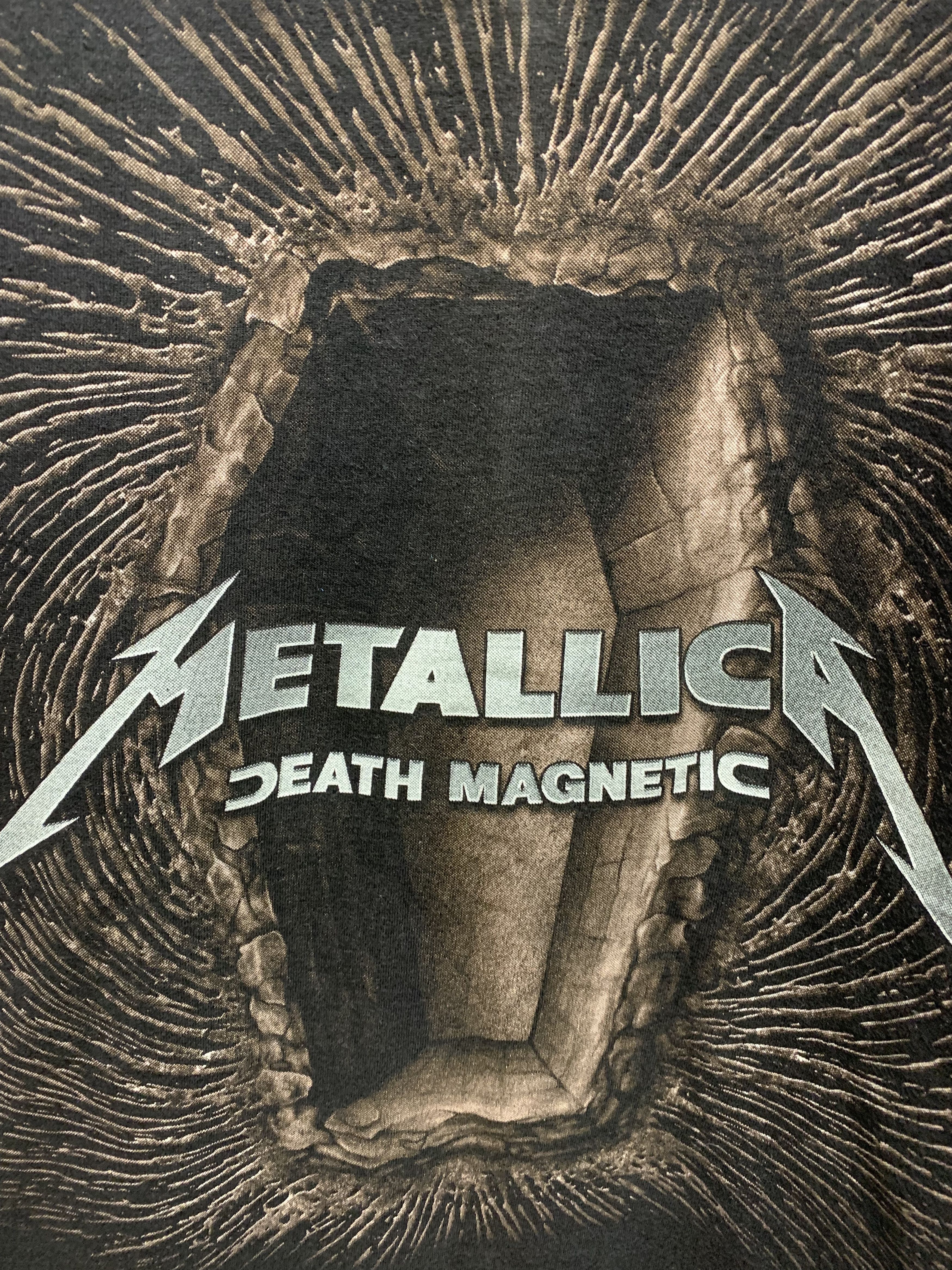 Metallica Metallica death magnetic vintage rock band t-shirt L sz Size US L / EU 52-54 / 3 - 3 Thumbnail