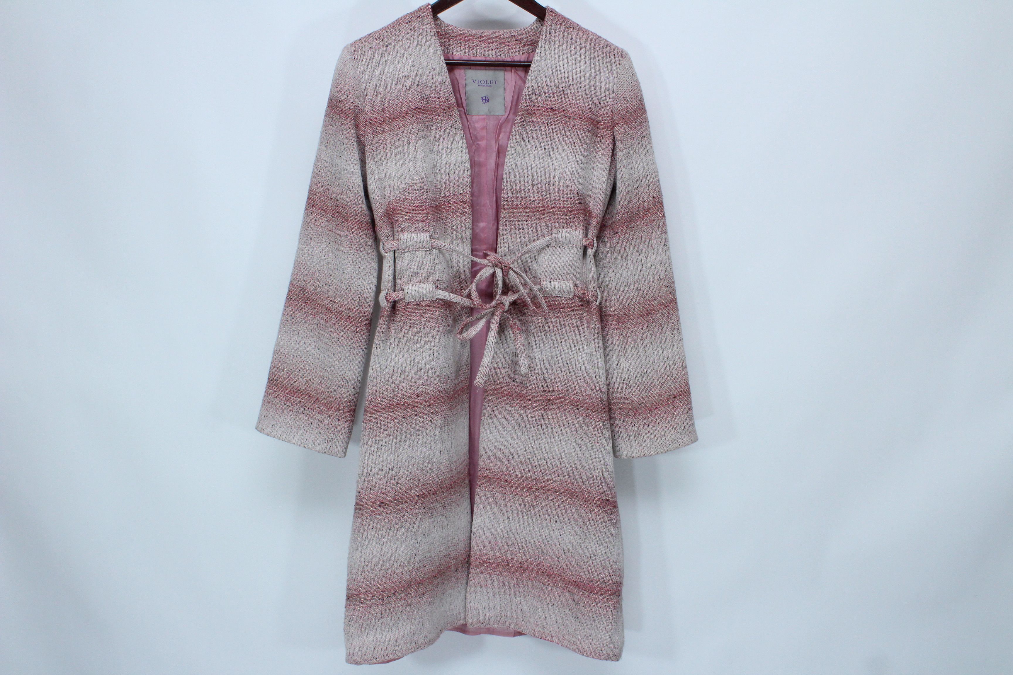 Other Favourbrook Violet Coat Wool Womens Size S Made In UK Size S / US 4 / IT 40 - 3 Thumbnail
