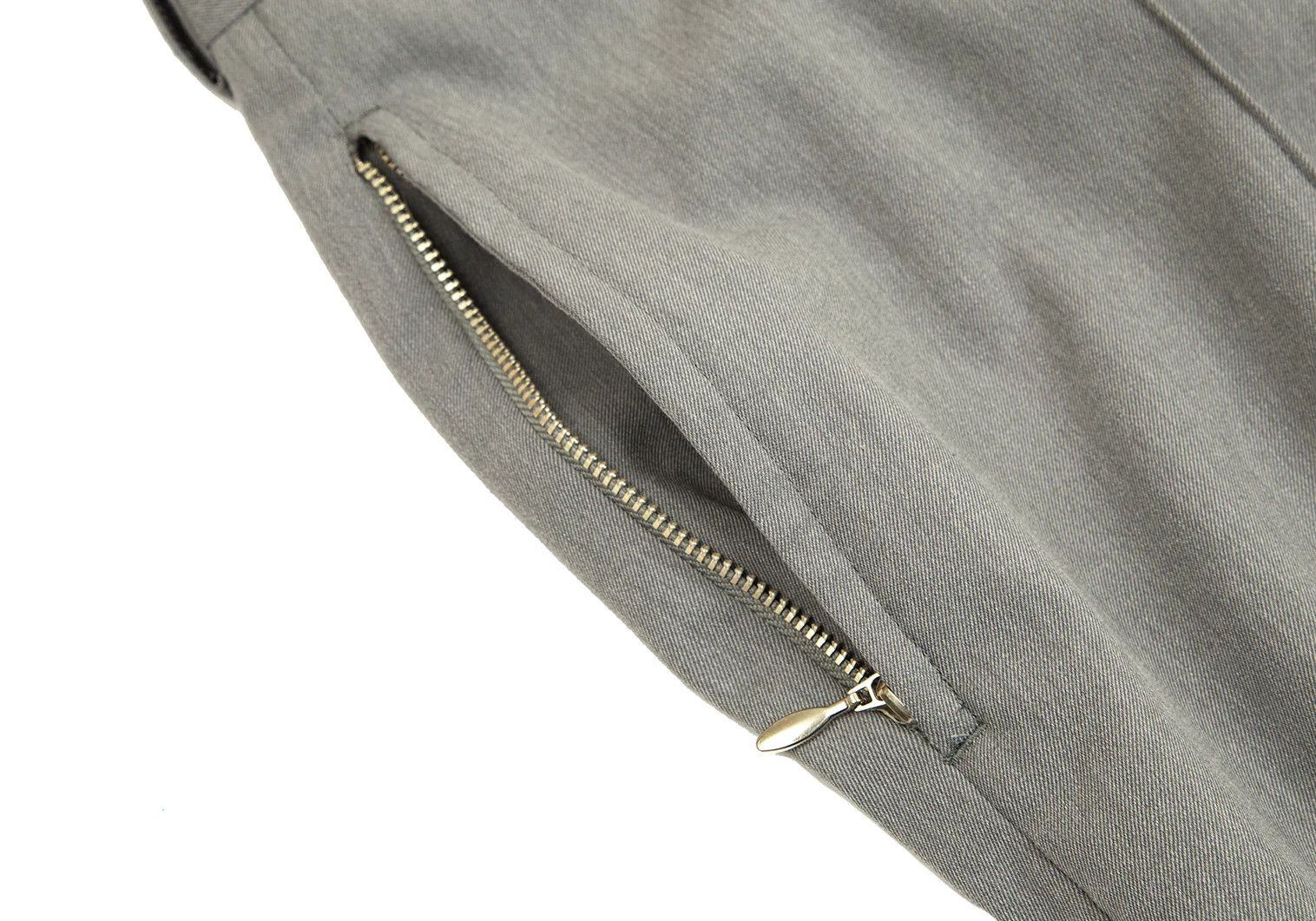 Jean Paul Gaultier Junior Gaultier Tapered Slacks Pants in Gray Size 46 Size US 30 / EU 46 - 4 Thumbnail