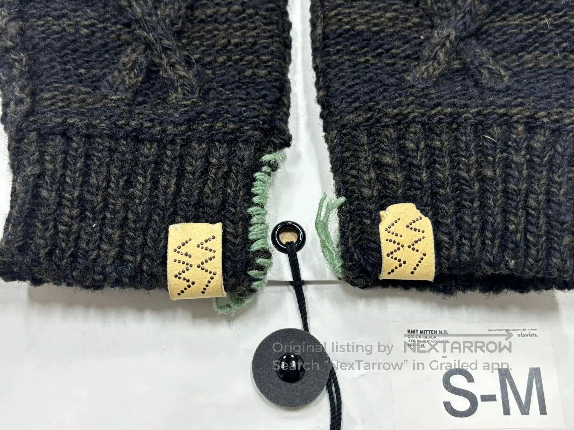 Visvim VISVIM KNIT MITTEN N.D.. Size ONE SIZE - 5 Thumbnail