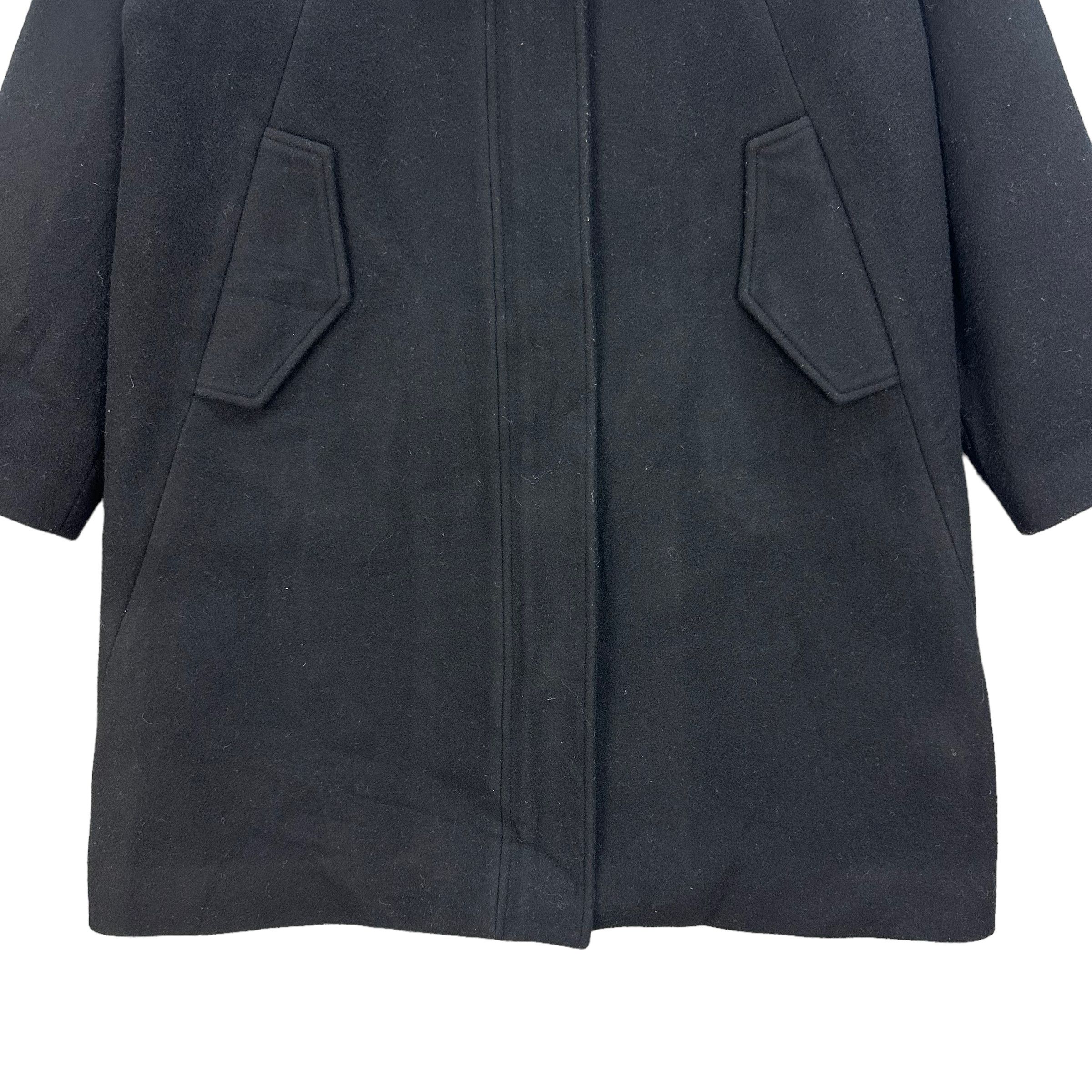 Japanese Brand C+ MADE IN JAPAN WOOL HOODED OVERCOAT #7758-168 Size US S / EU 44-46 / 1 - 3 Thumbnail