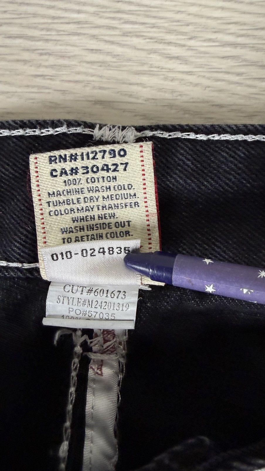 True Religion True Religion Joe Super T Jeans Size US 36 / EU 52 - 13 Thumbnail