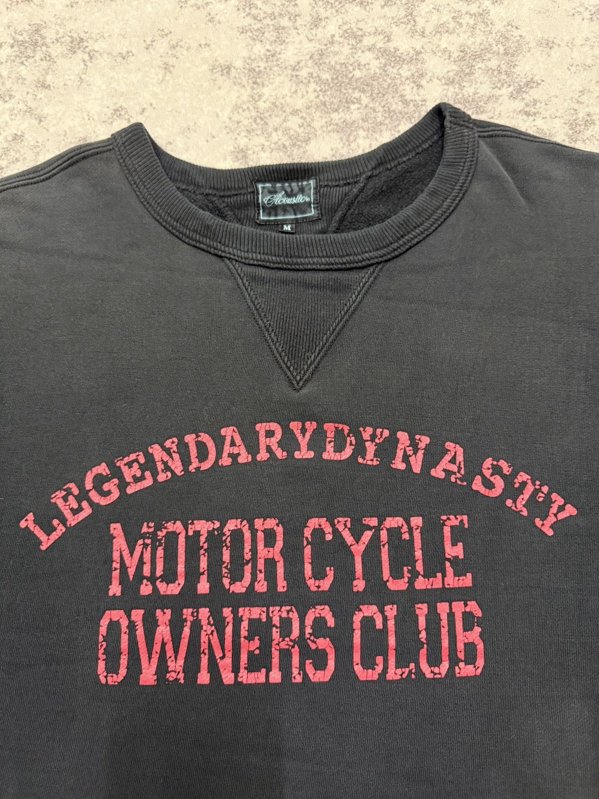Japanese Brand Acoustic Motorcycle Owner Club Crewneck Sweatshirt Size US S / EU 44-46 / 1 - 6 Thumbnail