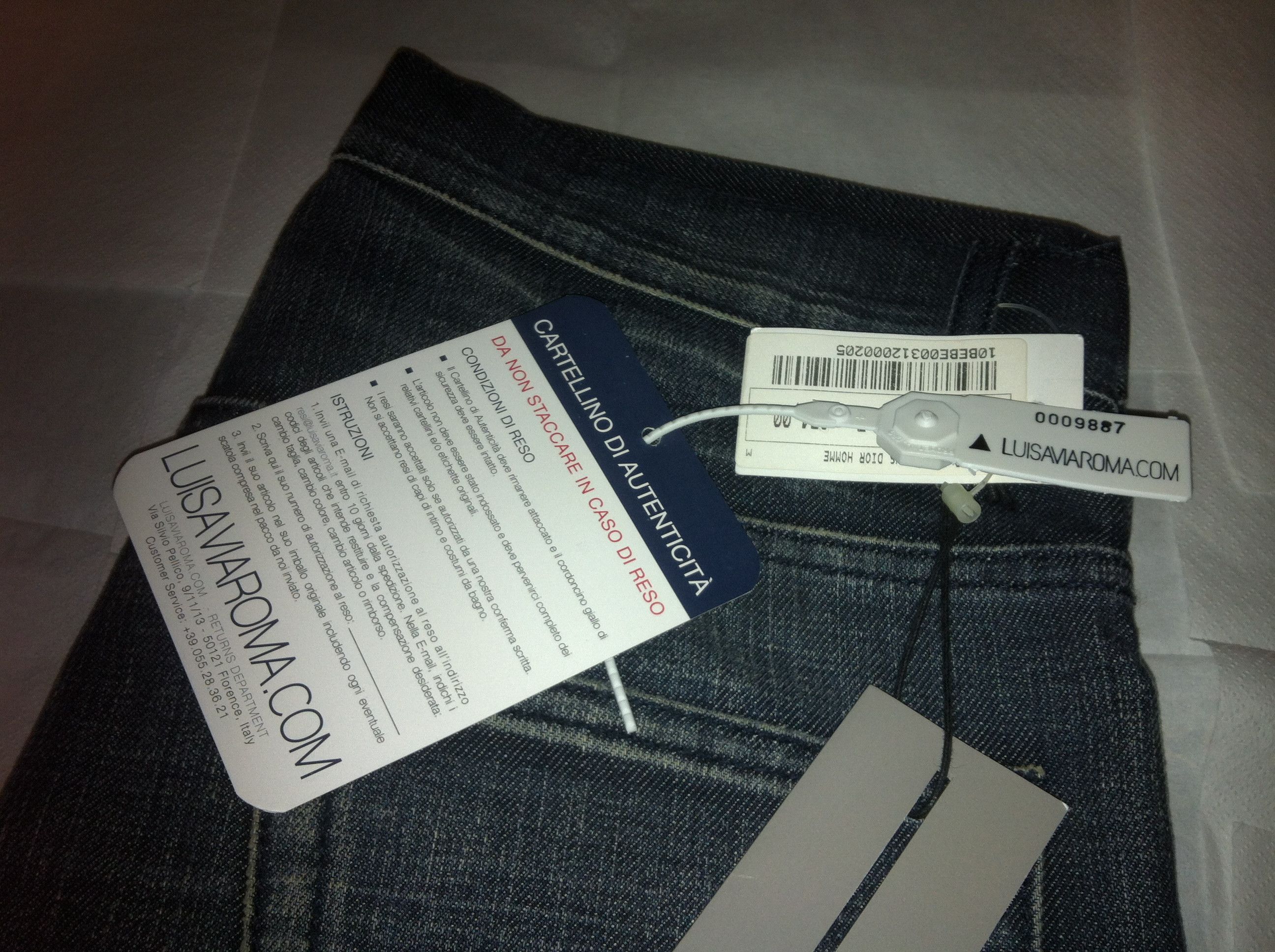 Dior Dior Homme Mulholland Drive Jeans Size 28 Sealed Perfect Size US 28 / EU 44 - 22 Thumbnail