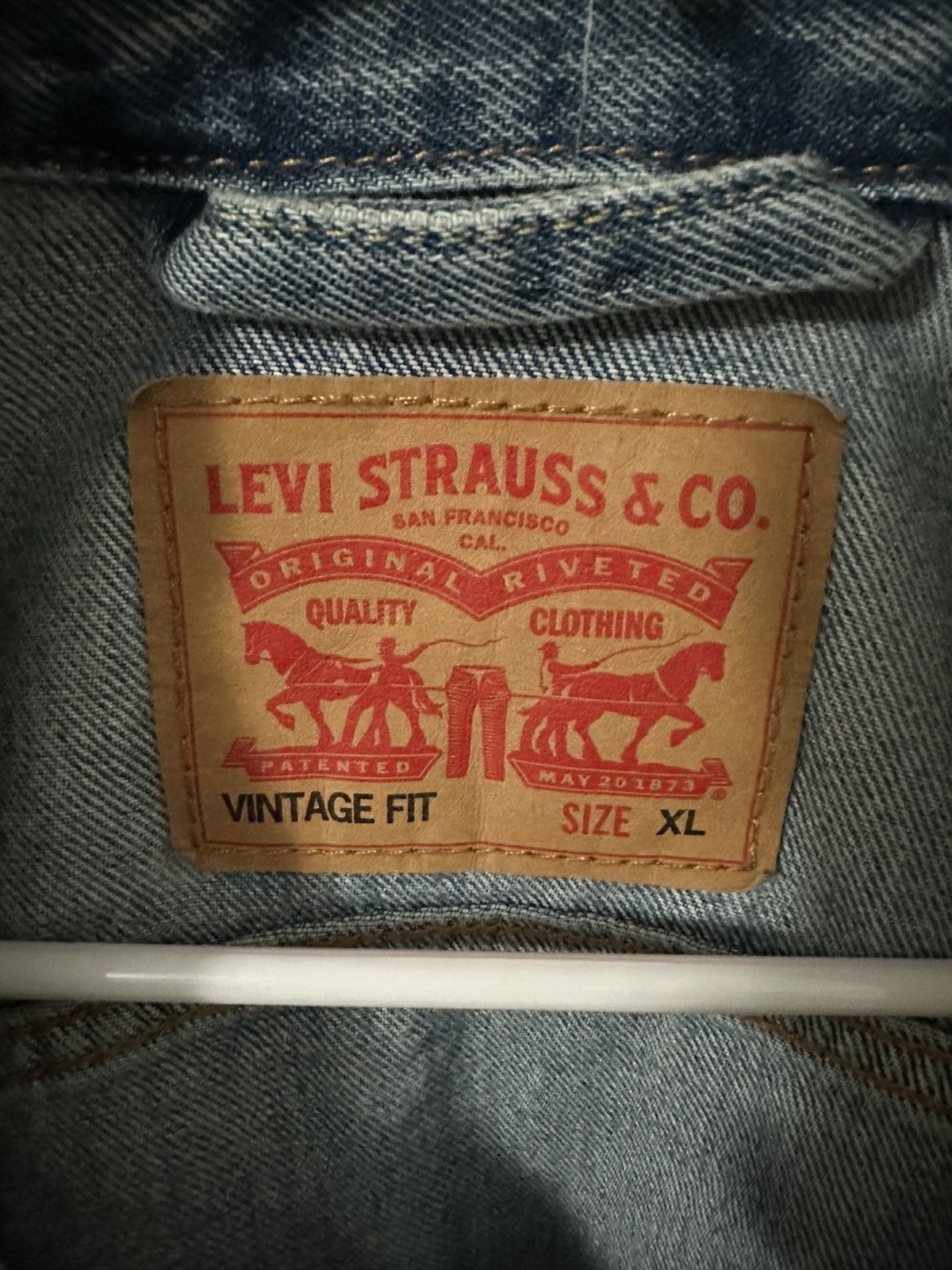 Levi's Vintage Clothing Levi Denim Jacket Size US XL / EU 56 / 4 - 3 Thumbnail