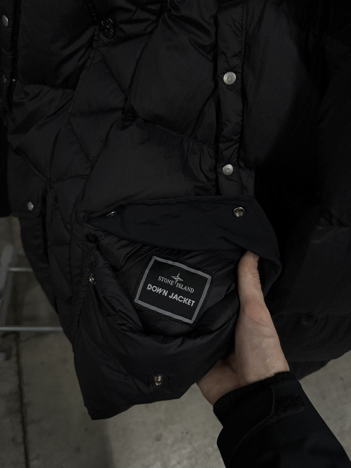 Vintage Stone Island Down Jacket Reversible A/W 2010 Size US L / EU 52-54 / 3 - 7 Thumbnail