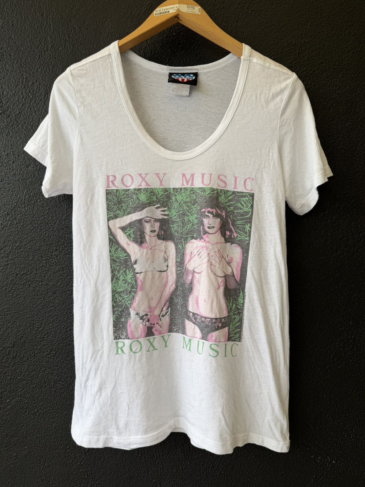Band Tees Vintage Roxy Music For Your Pleasure Album Cover T-Shirt Size M / US 6-8 / IT 42-44 - 1 Thumbnail