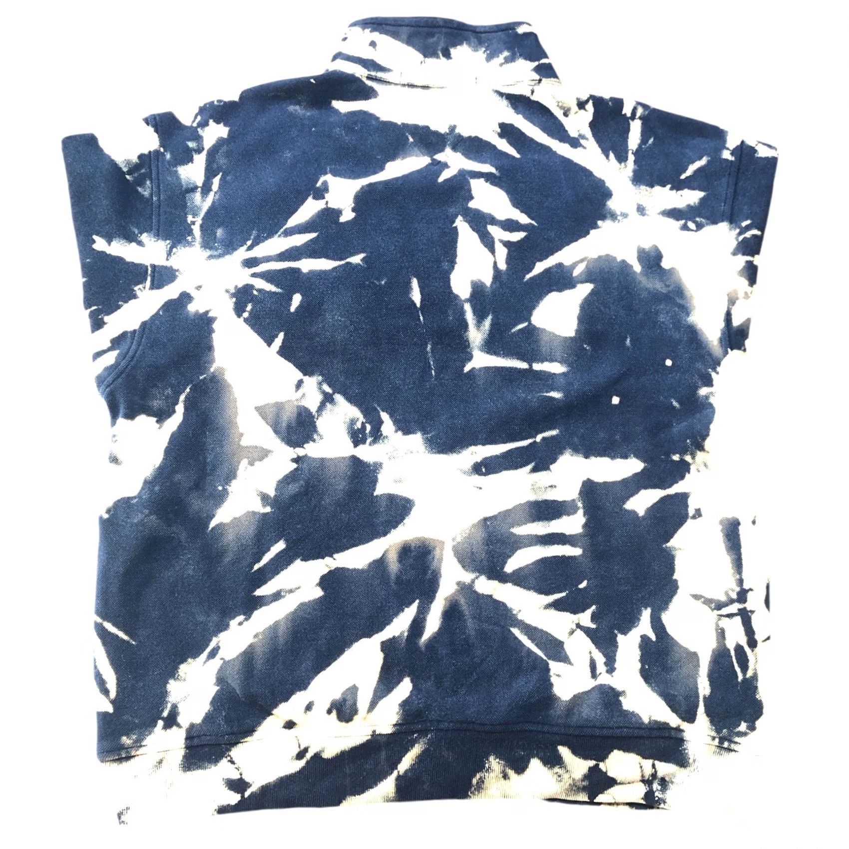Tommy Hilfiger VINTAGE Tommy Hilfiger 1/4 Zip Pullover Tie Dye Blue Mens XL 90s Size US XL / EU 56 / 4 - 3 Thumbnail