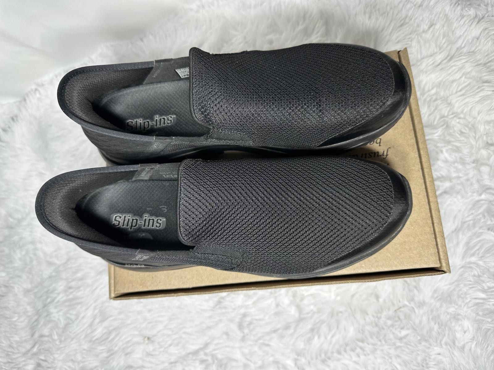 SKECHERS Skechers Arch Fit Black Slip-On Shoes Size US 9 / EU 42 - 3 Thumbnail